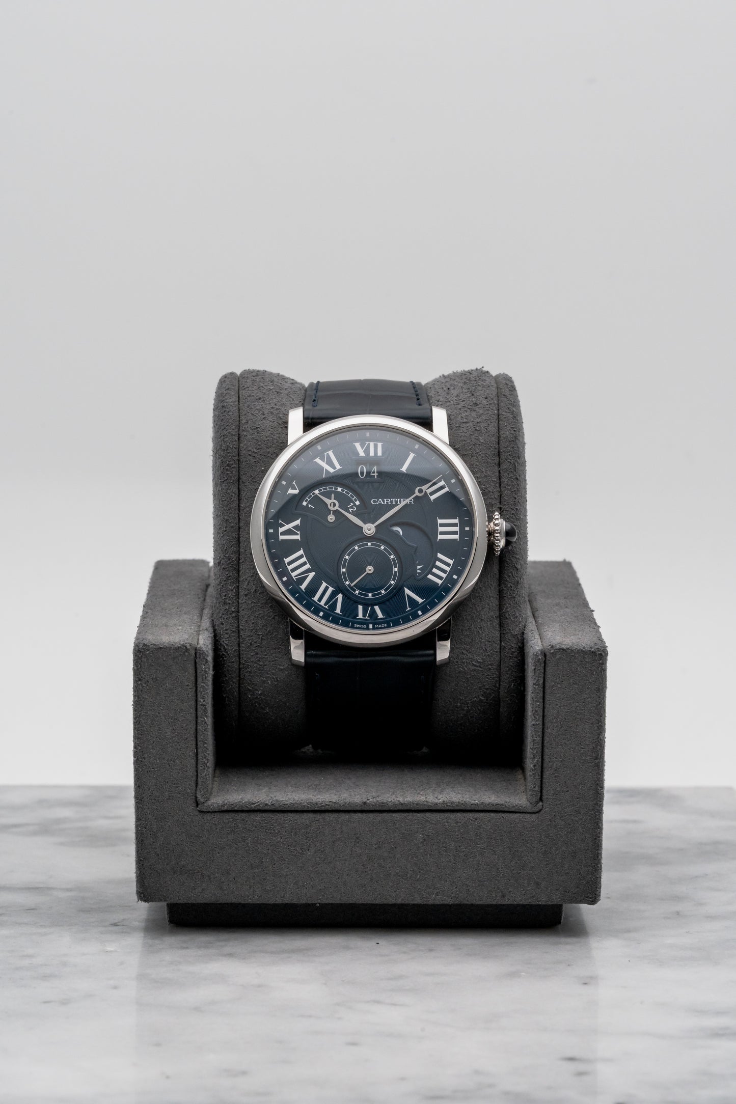 Cartier Rotonde de Cartier Second Time Zone W1556241, Blue Dial