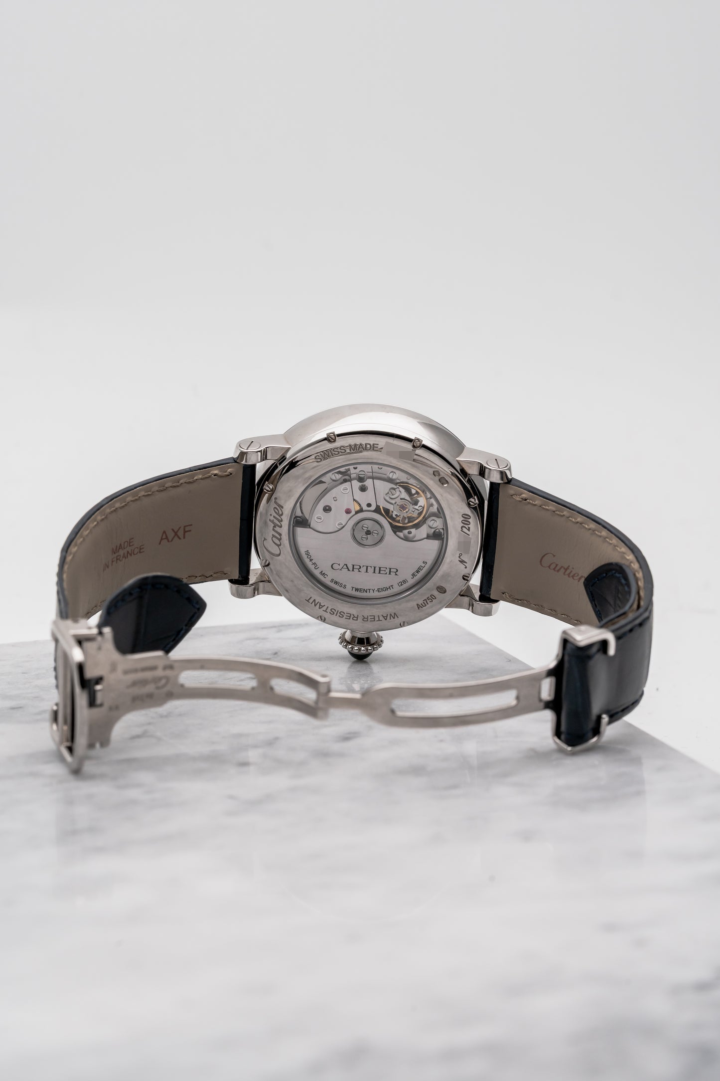 Cartier Rotonde de Cartier Second Time Zone W1556241, Blue Dial