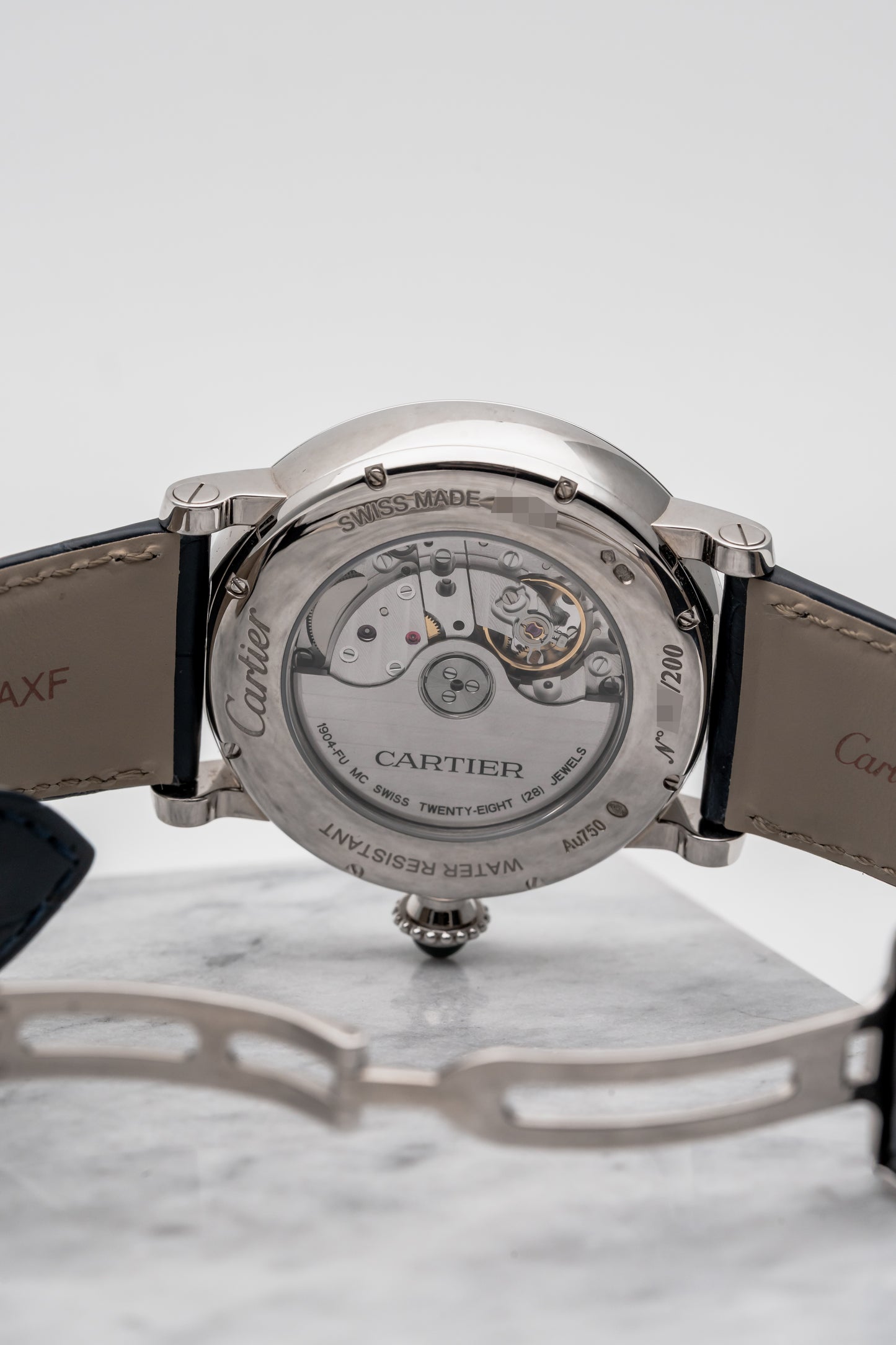 Cartier Rotonde de Cartier Second Time Zone W1556241, Blue Dial