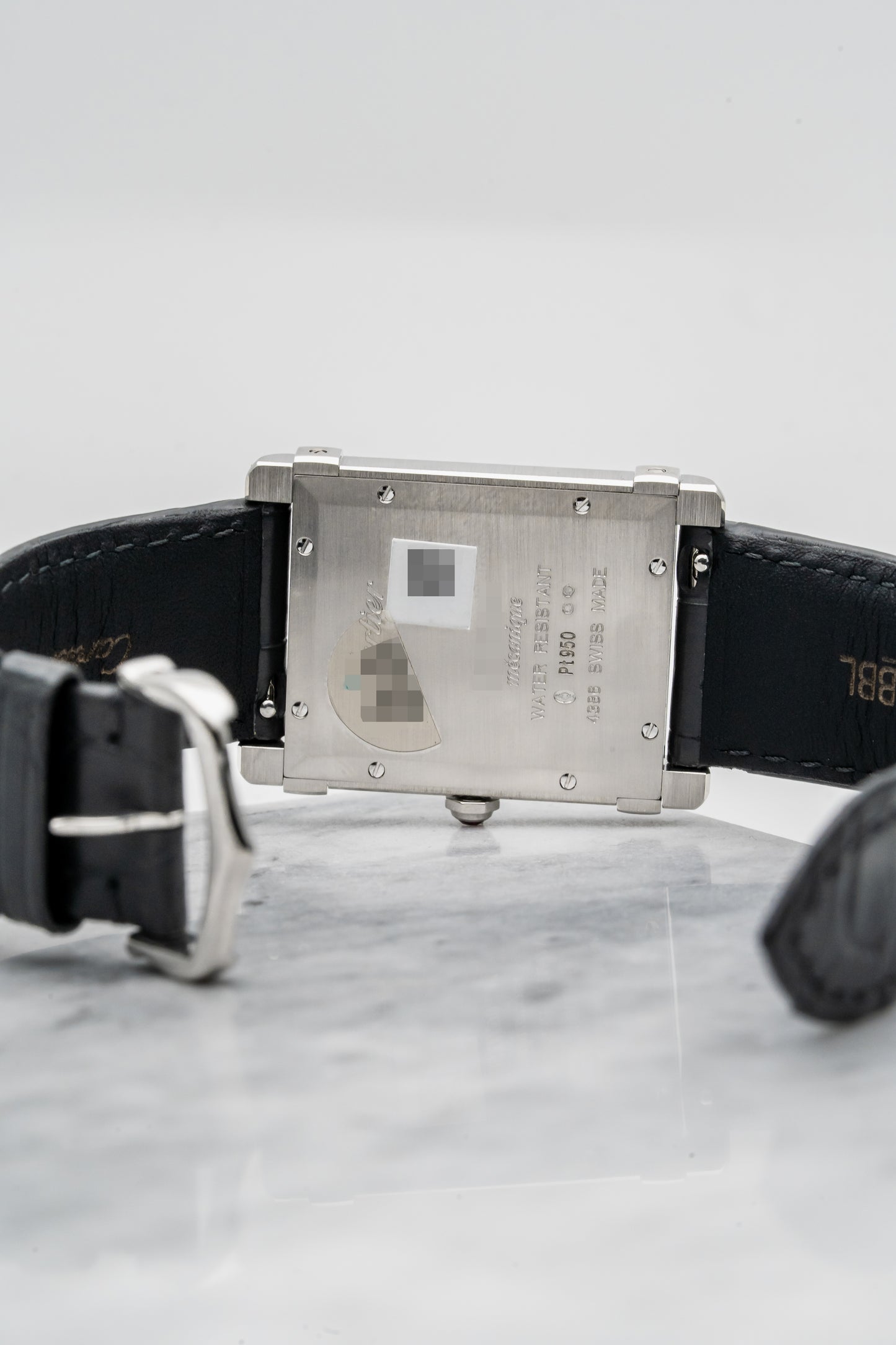 Cartier Privé Tank Chinoise WGTA0074 Platinum, Grey Sunburst Dial (Limited to 150 Pieces)