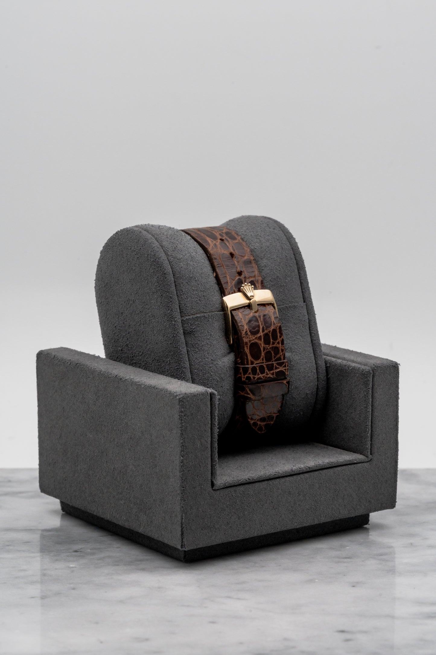 Rolex Cellini 4127 Wood Dial, Brown Dial