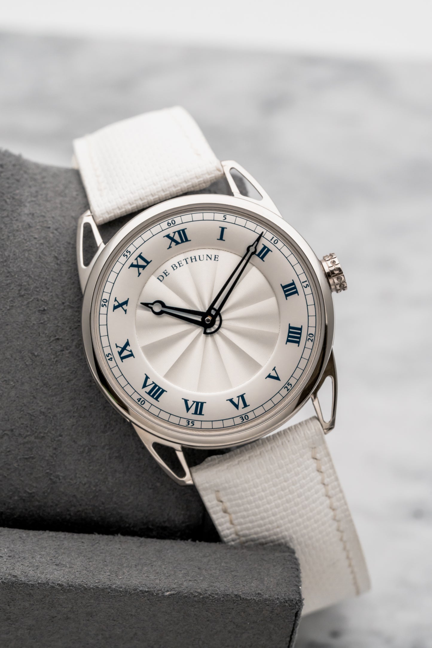 De Bethune DB25 White Silver Dial DB25SVAWS1 Silver Dial