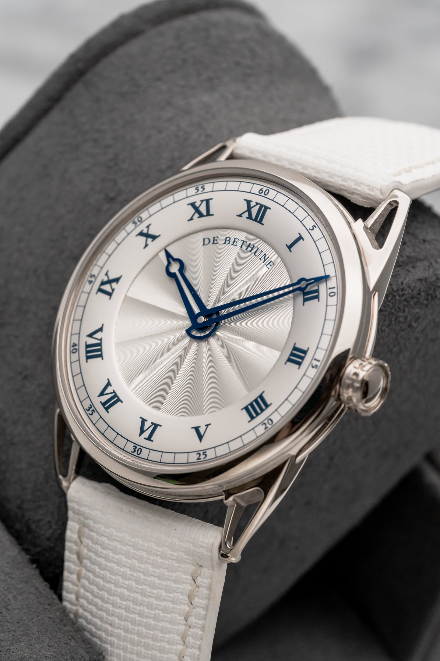 De Bethune DB25 White Silver Dial DB25SVAWS1 Silver Dial