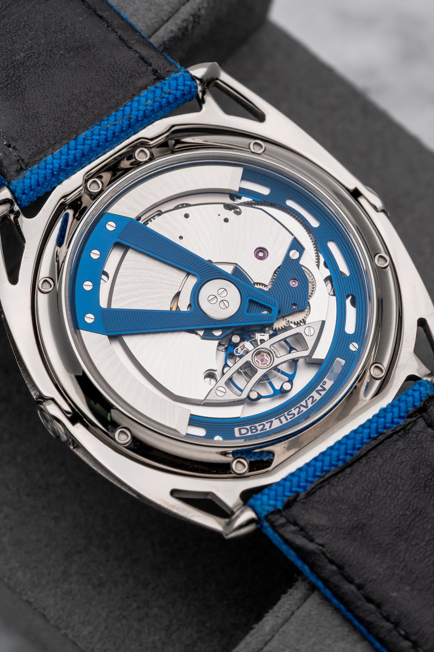 De Bethune DB27 Titan Hawk DB27TIS2V2PS Salmon Dial Limited Edition