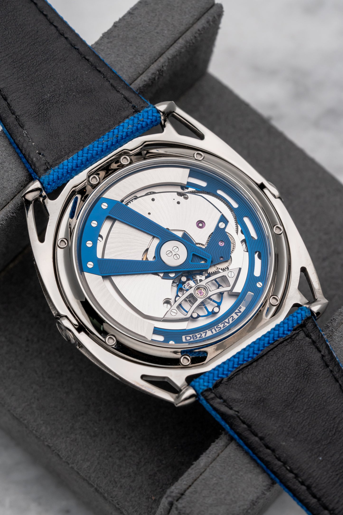 De Bethune DB27 Titan Hawk DB27TIS2V2PS Salmon Dial Limited Edition