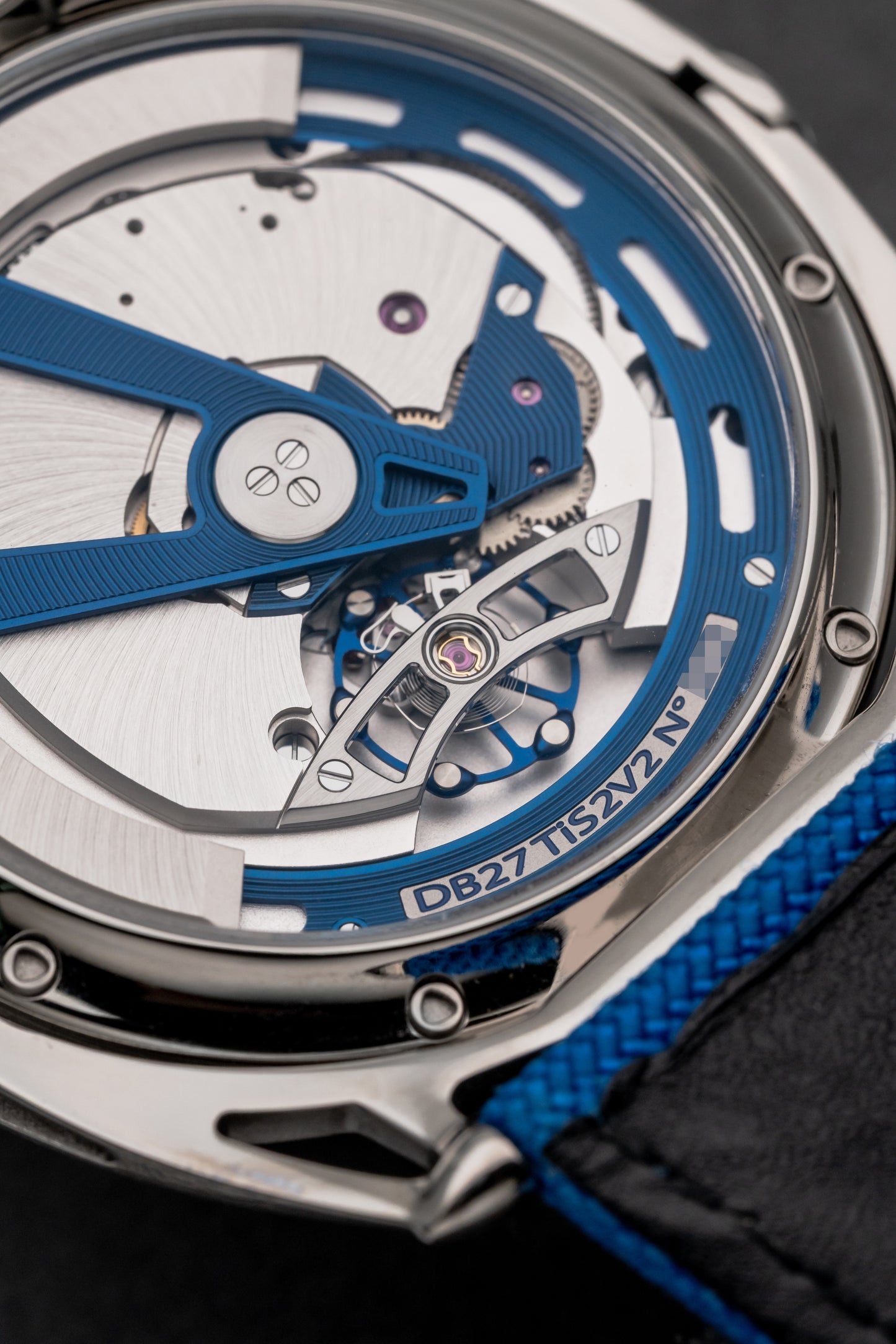 De Bethune DB27 Titan Hawk DB27TIS2V2PS Salmon Dial Limited Edition