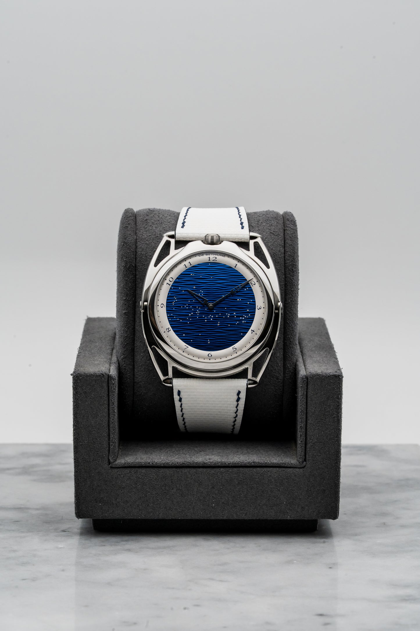 De Bethune DB28XS Starry Seas TIS3P Titanium, Blue Wave Dial