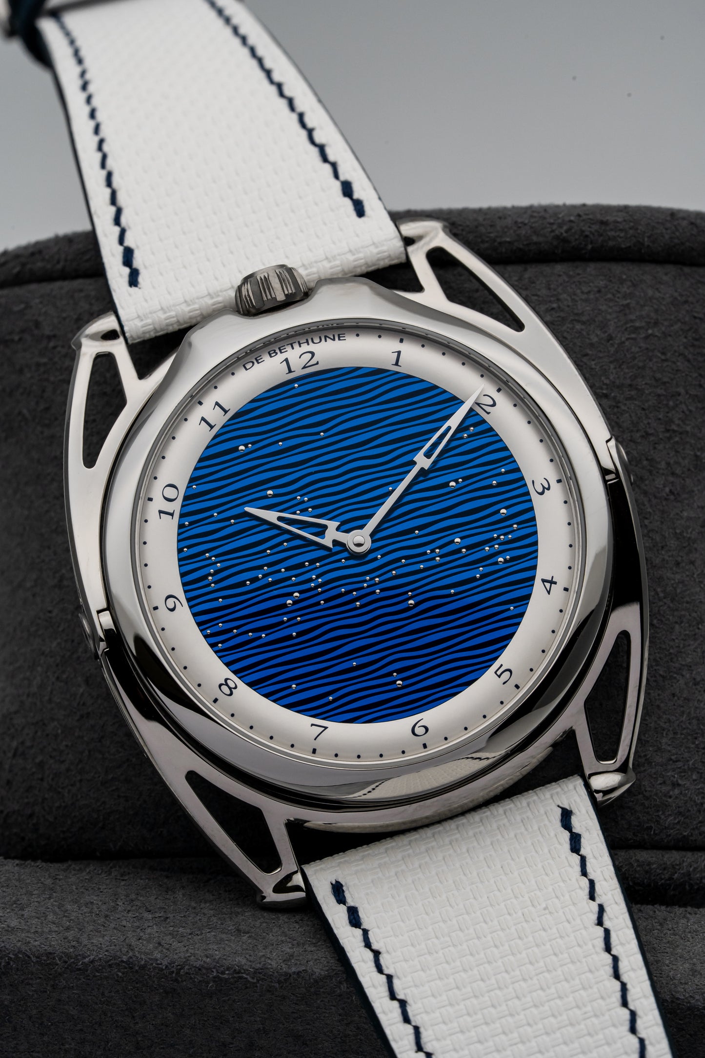De Bethune DB28XS Starry Seas TIS3P Titanium, Blue Wave Dial