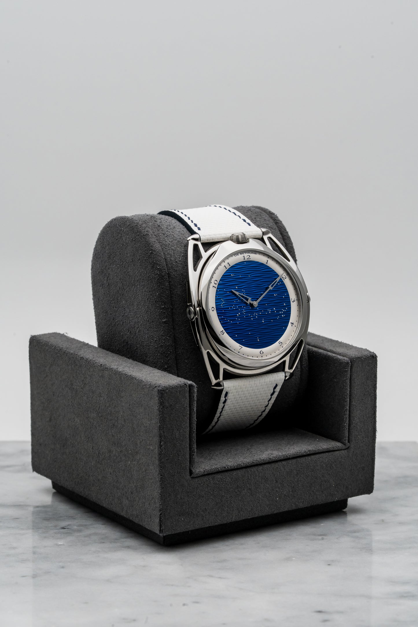 De Bethune DB28XS Starry Seas TIS3P Titanium, Blue Wave Dial