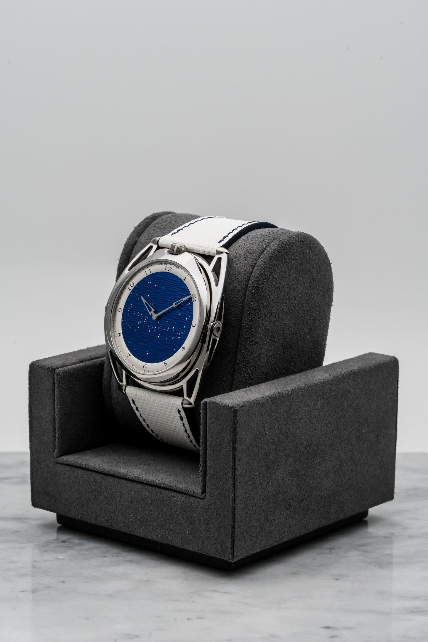 De Bethune DB28XS Starry Seas TIS3P Titanium, Blue Wave Dial