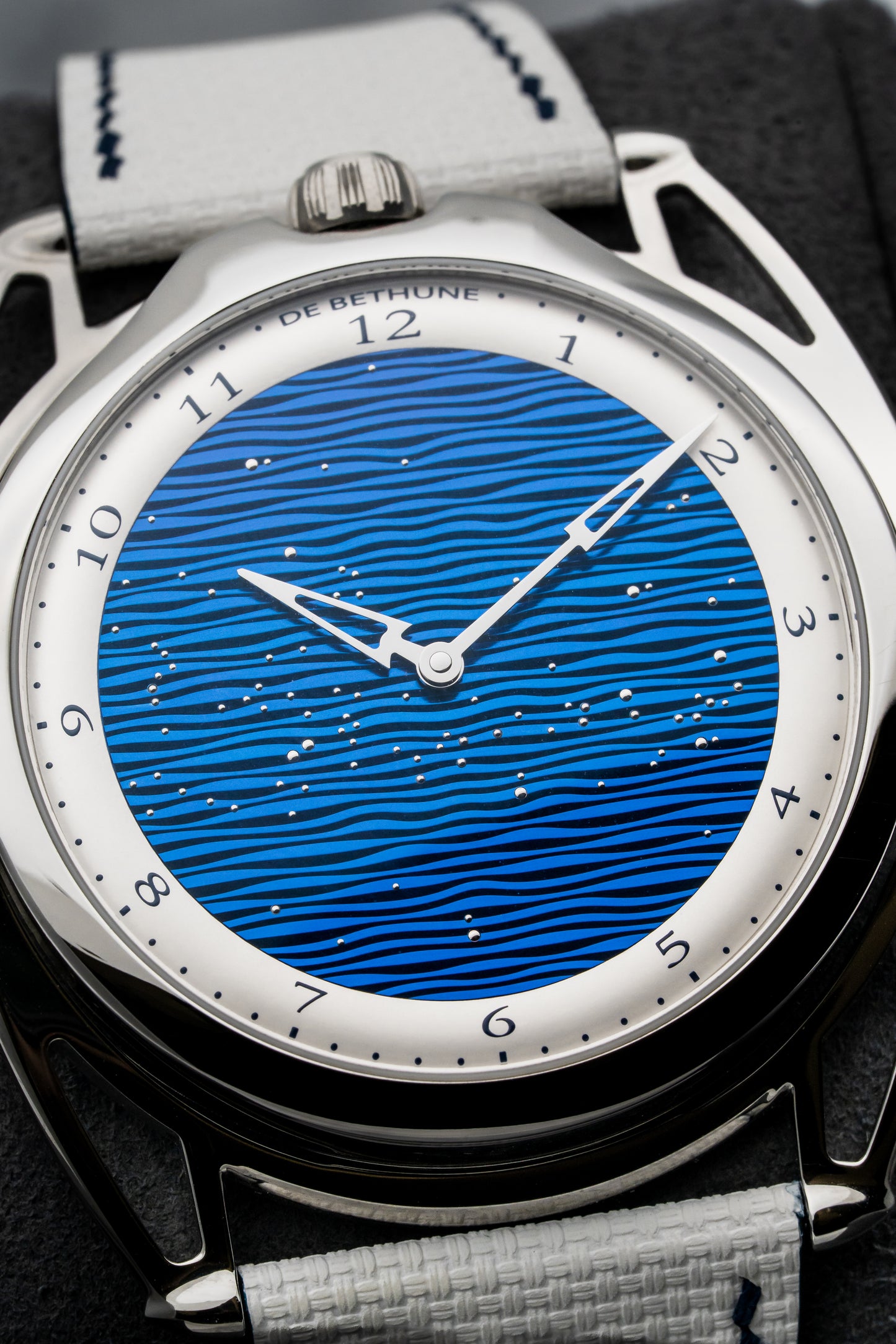 De Bethune DB28XS Starry Seas TIS3P Titanium, Blue Wave Dial