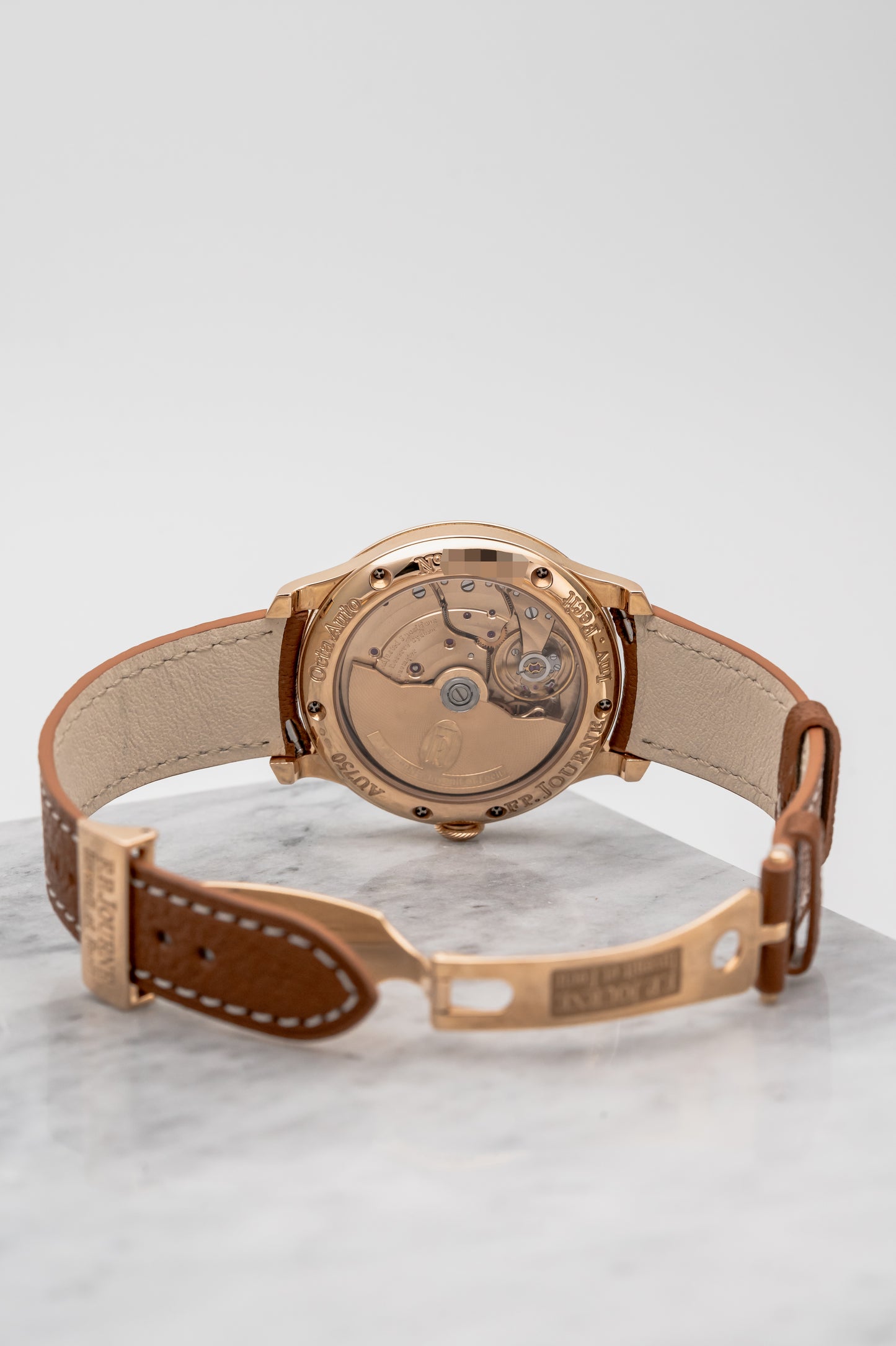 F.P. Journe Automatique Lune AL Silver Guilloché Dial