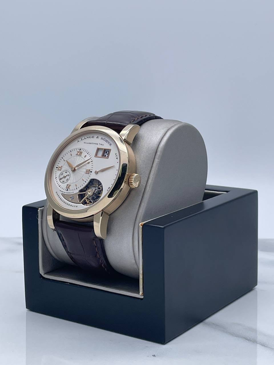A. Lange & Söhne Lange 1 Honey Gold Tourbillion 722.050 Black