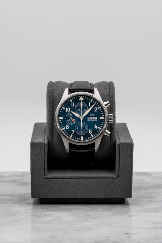 IWC Pilot’s Watch Chronograph Edition “Le Petit Prince” IW377714 Blue Dial