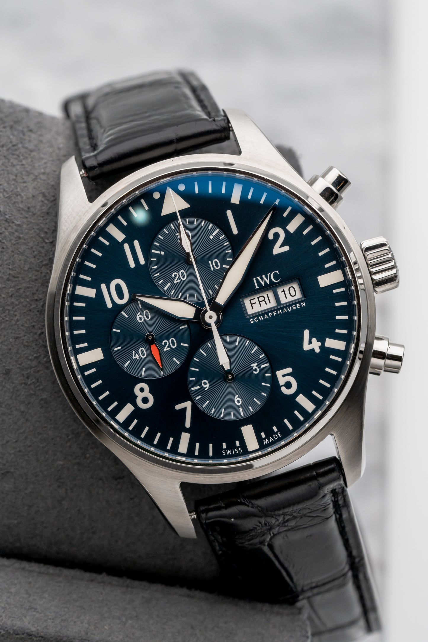IWC Pilot’s Watch Chronograph Edition “Le Petit Prince” IW377714 Blue Dial