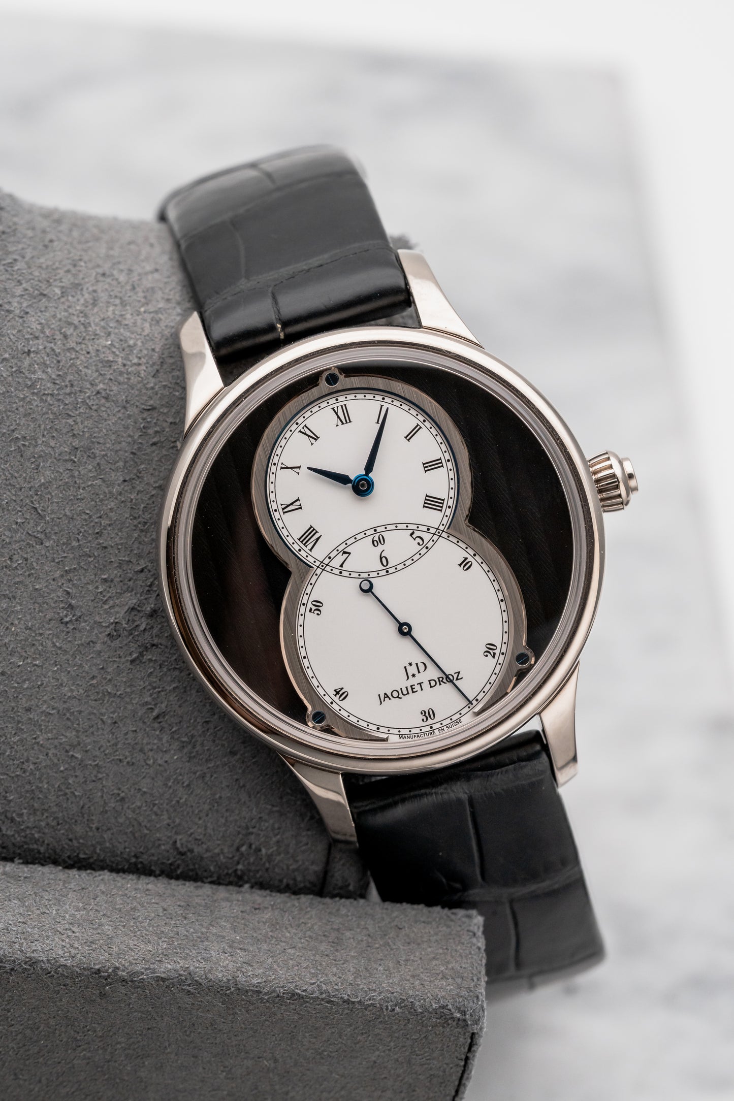 Jaquet Droz Grande Seconde Circled J014014276 Black Dial