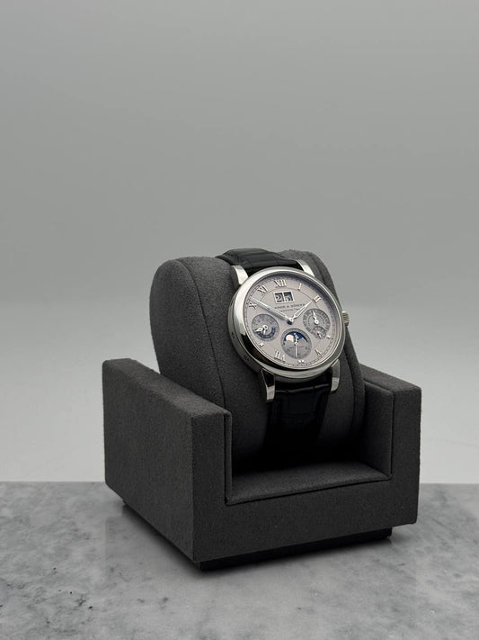 A. Lange & Sohne Langematik Perpetual Platinum 310.025 Silver