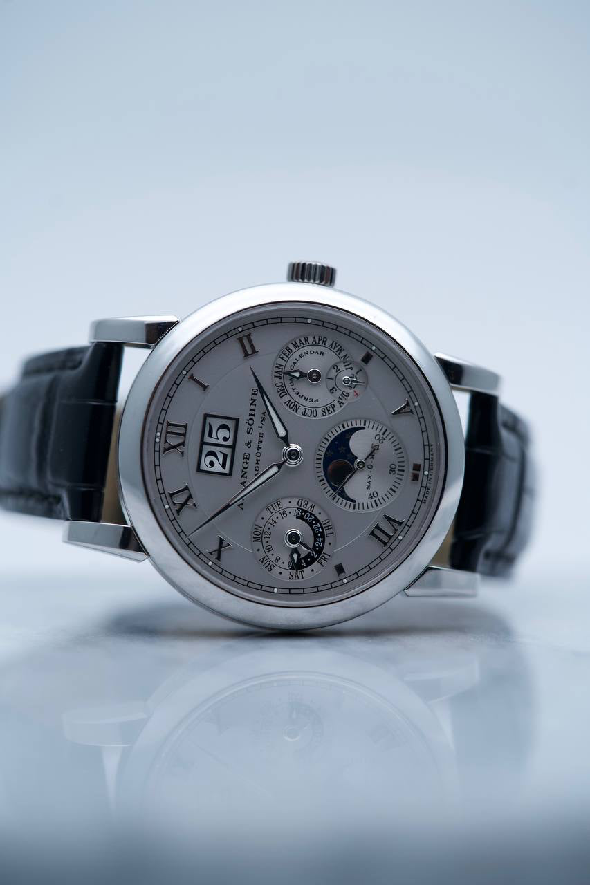 A. Lange & Söhne Langematik Perpetual Platinum 310.025 Silver
