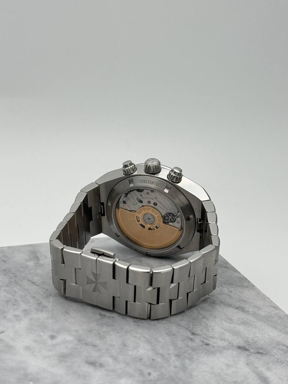 Vacheron Constantin Overseas Chronograph 5500V Silver