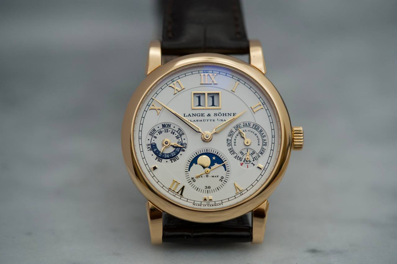 A. Lange & Söhne Langematik Perpetual Rose Gold 310.032 Silver