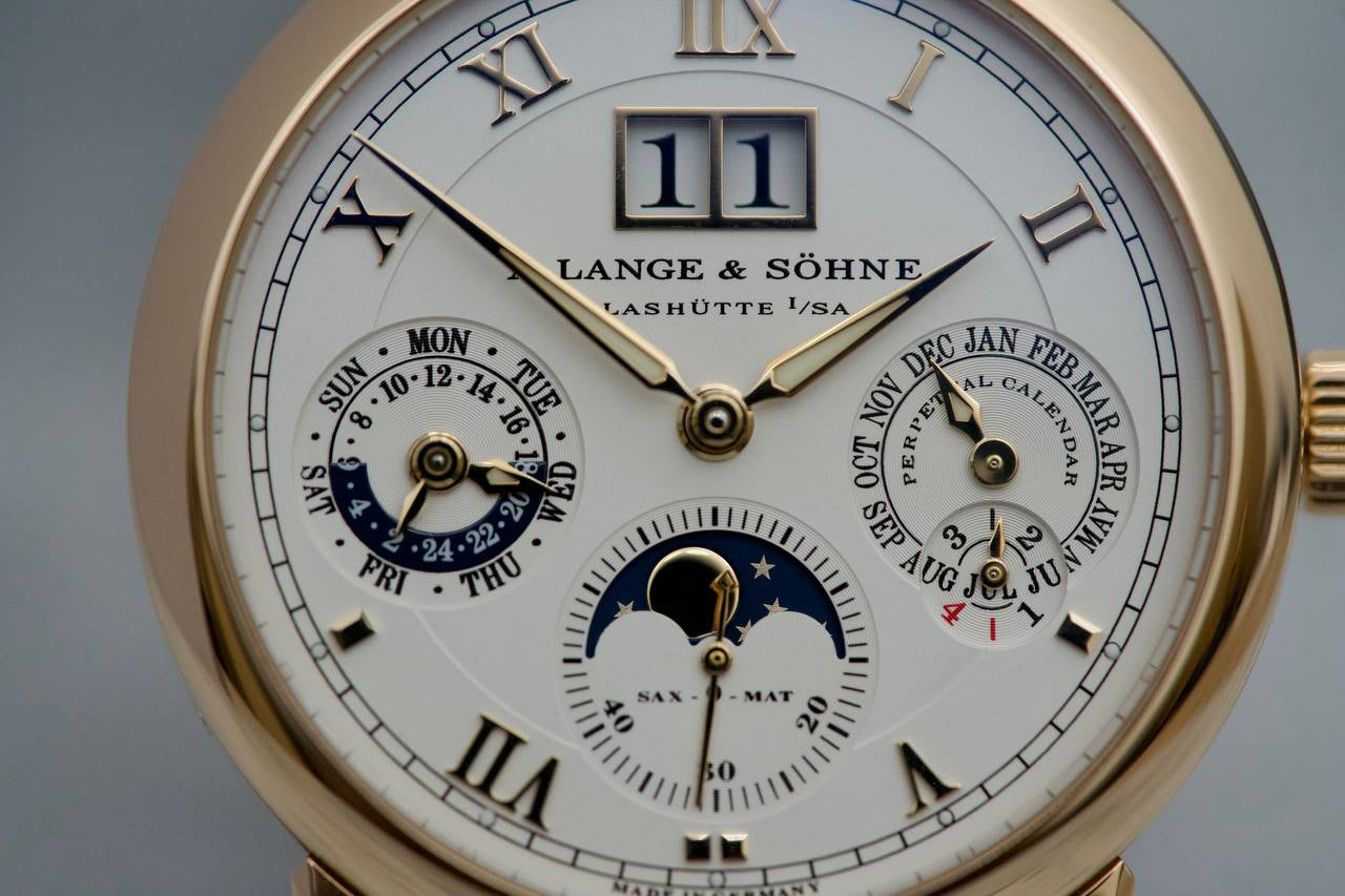 A. Lange & Söhne Langematik Perpetual Rose Gold 310.032 Silver