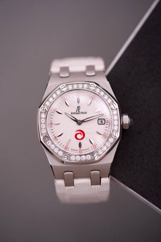 Audemars Piguet Royal Oak Ladies 67611ST Alinghi White
