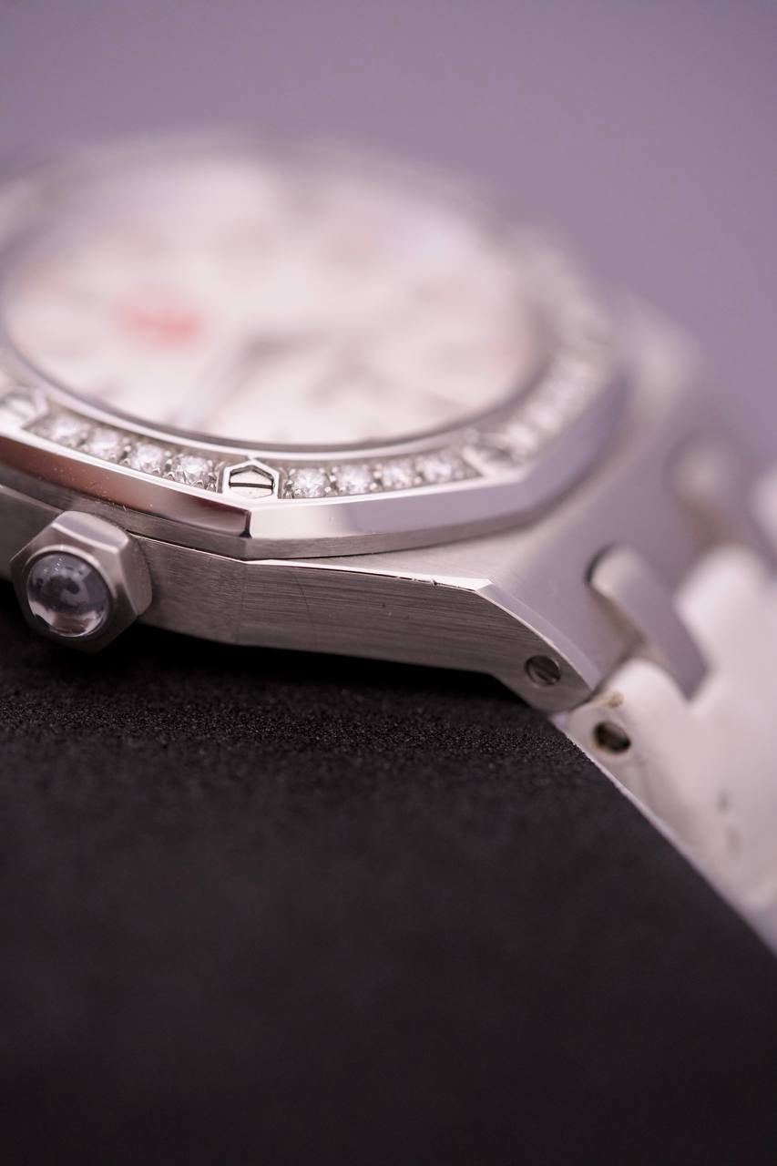 Audemars Piguet Royal Oak Ladies 67611ST Alinghi White