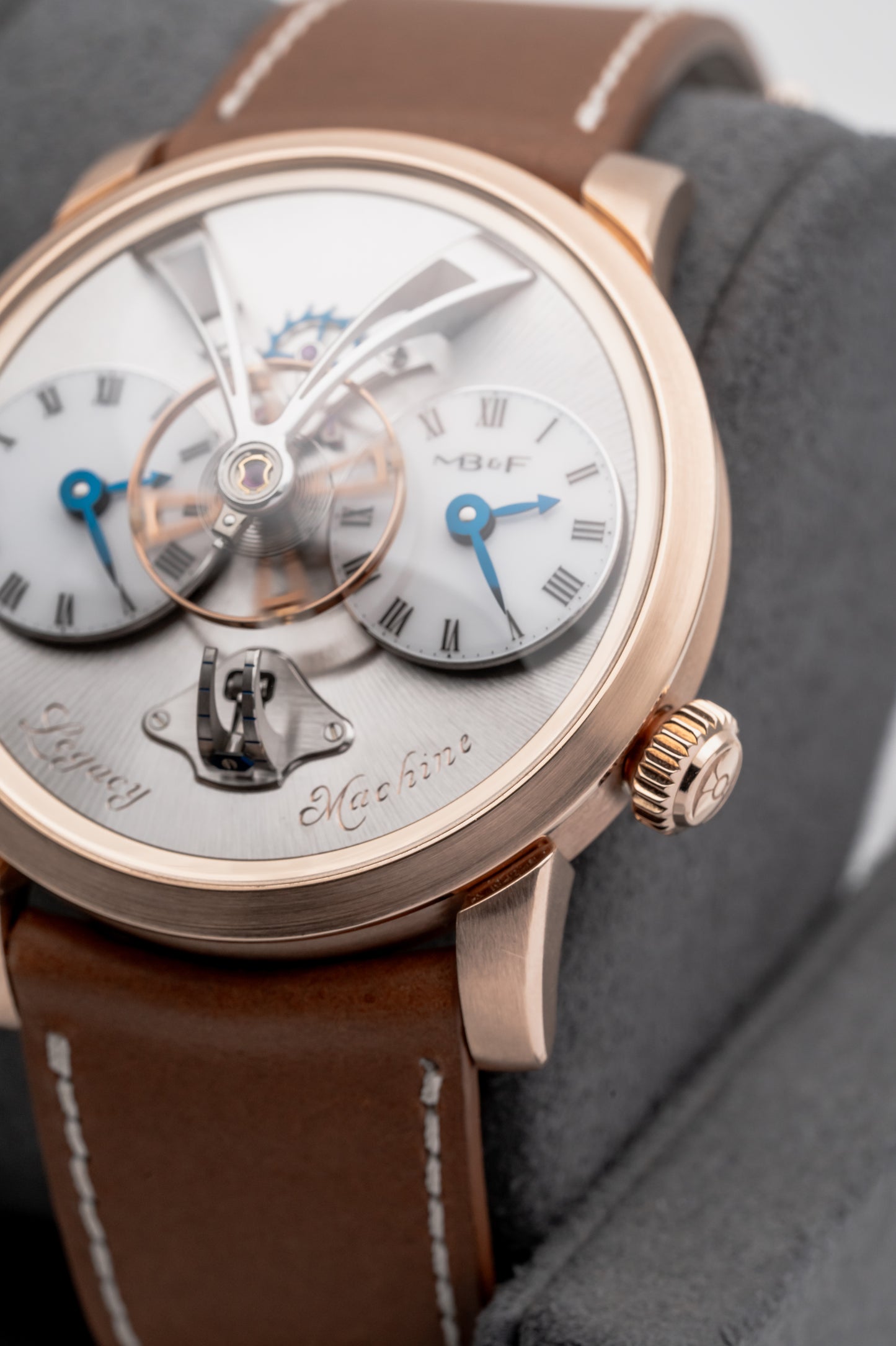 MB&F Legacy Machine No.1 Dual Time, Silver Dial