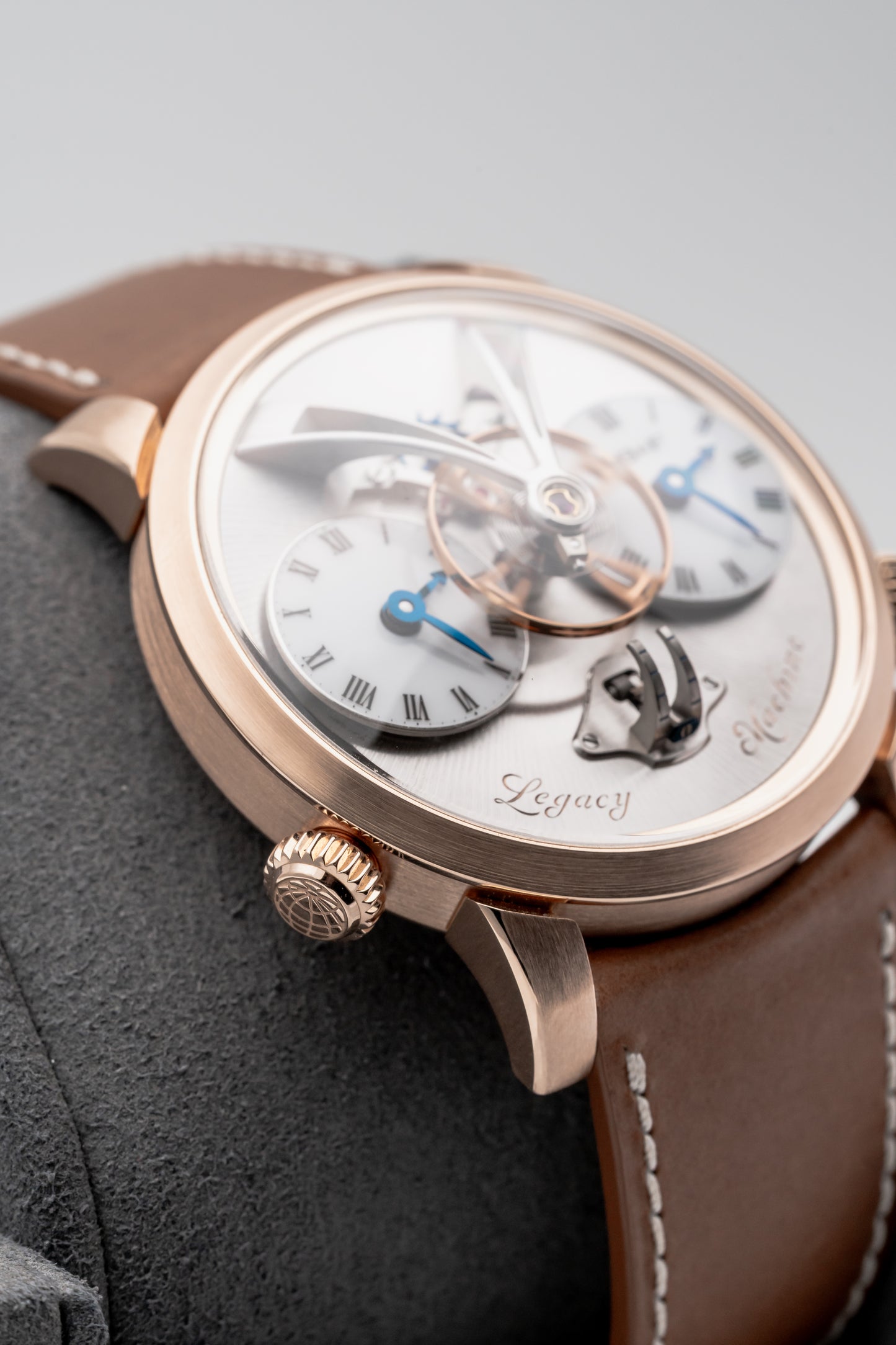 MB&F Legacy Machine No.1 Dual Time, Silver Dial