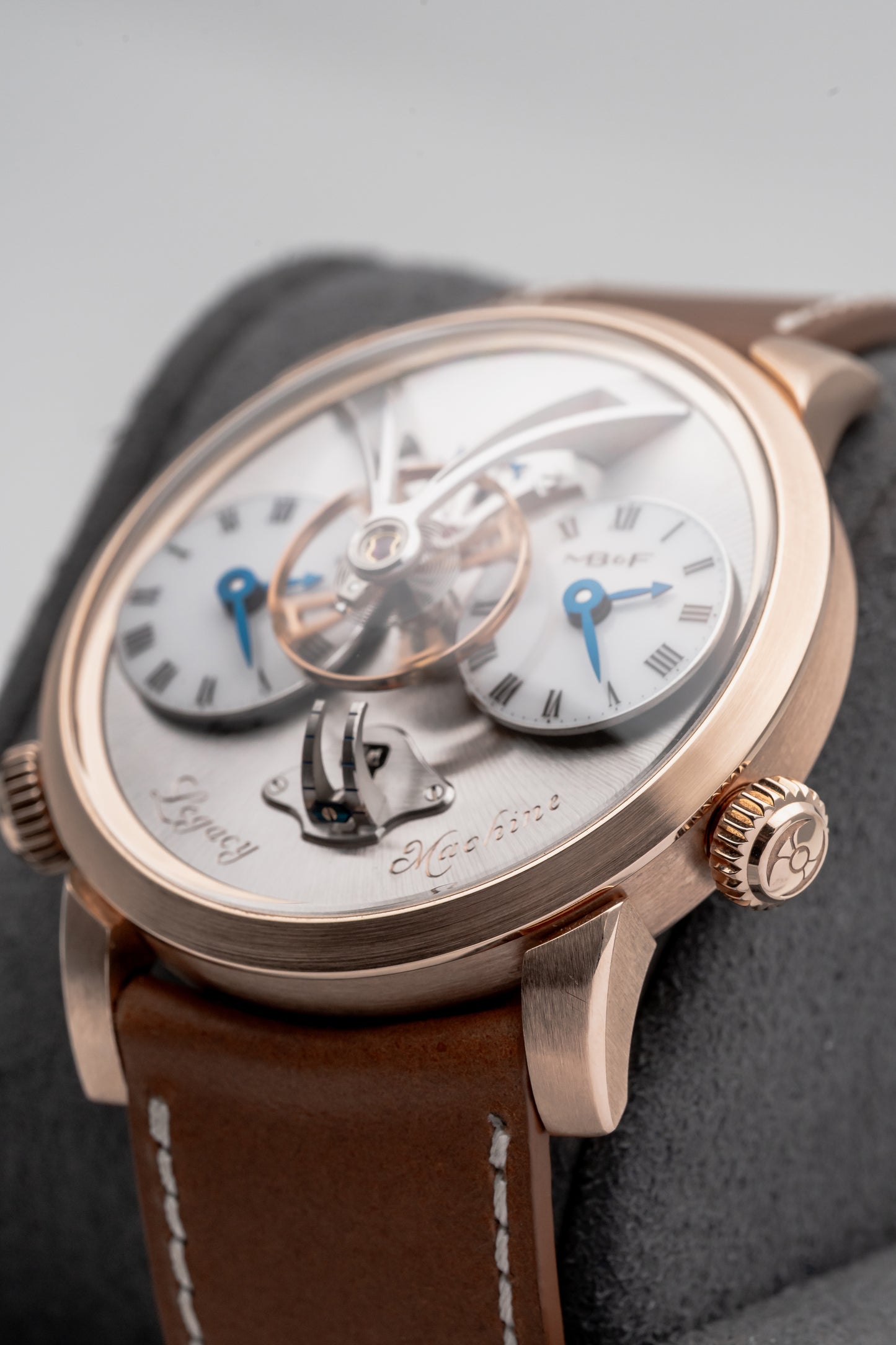 MB&F Legacy Machine No.1 Dual Time, Silver Dial