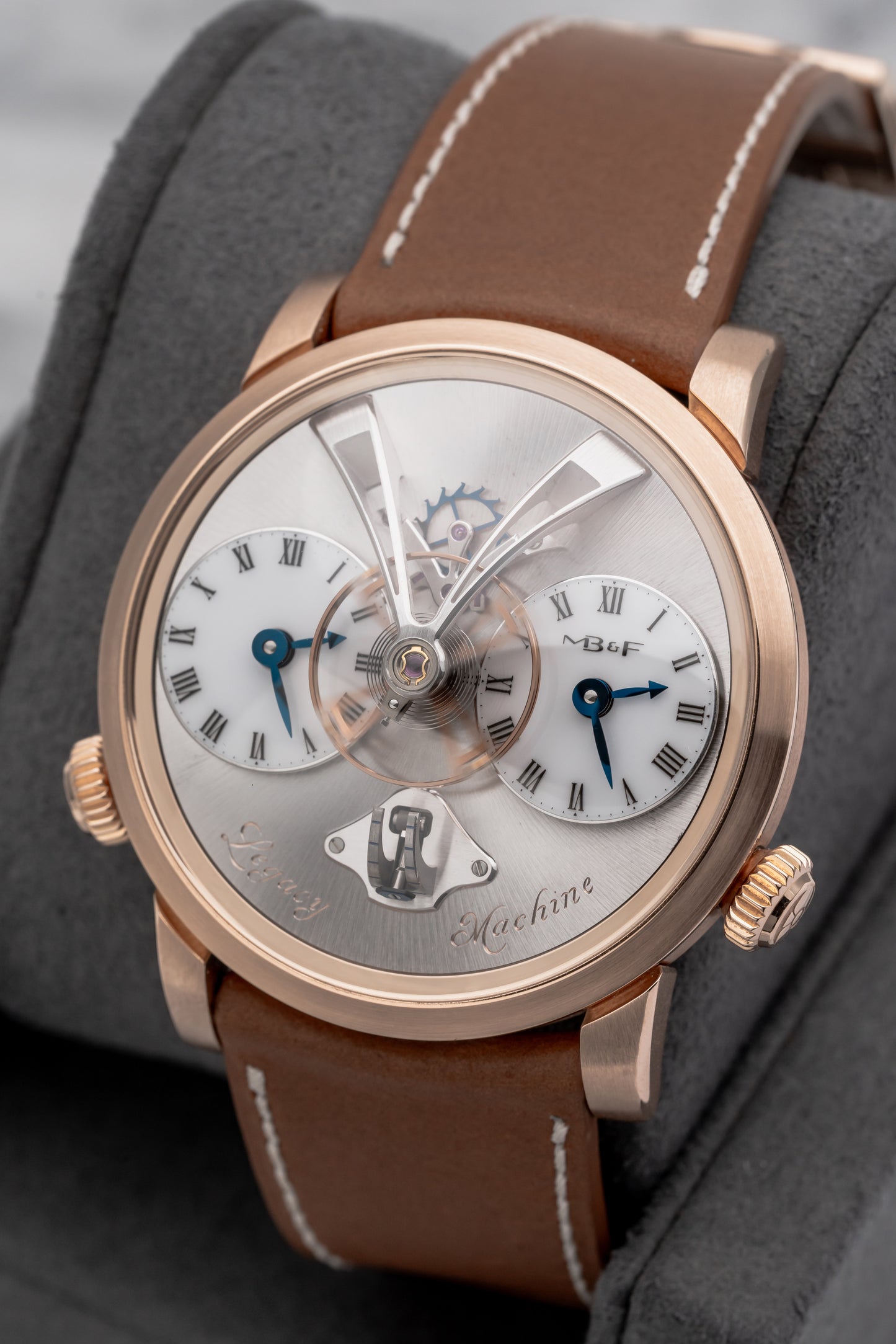 MB&F Legacy Machine No.1 Dual Time, Silver Dial