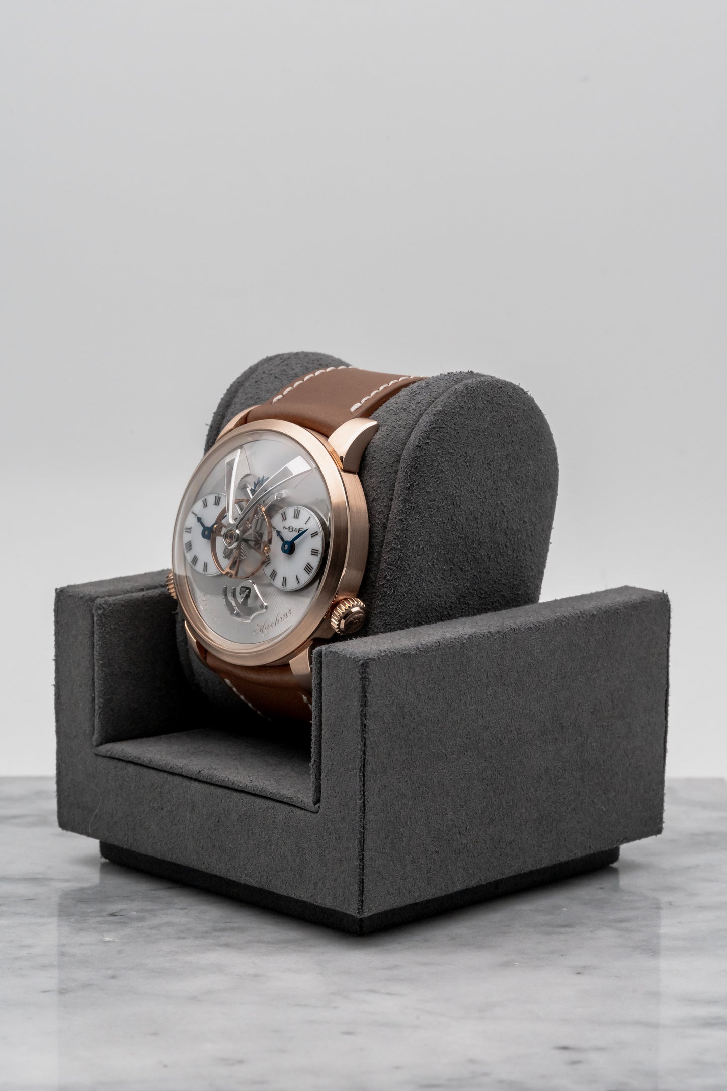 MB&F Legacy Machine No.1 Dual Time, Silver Dial