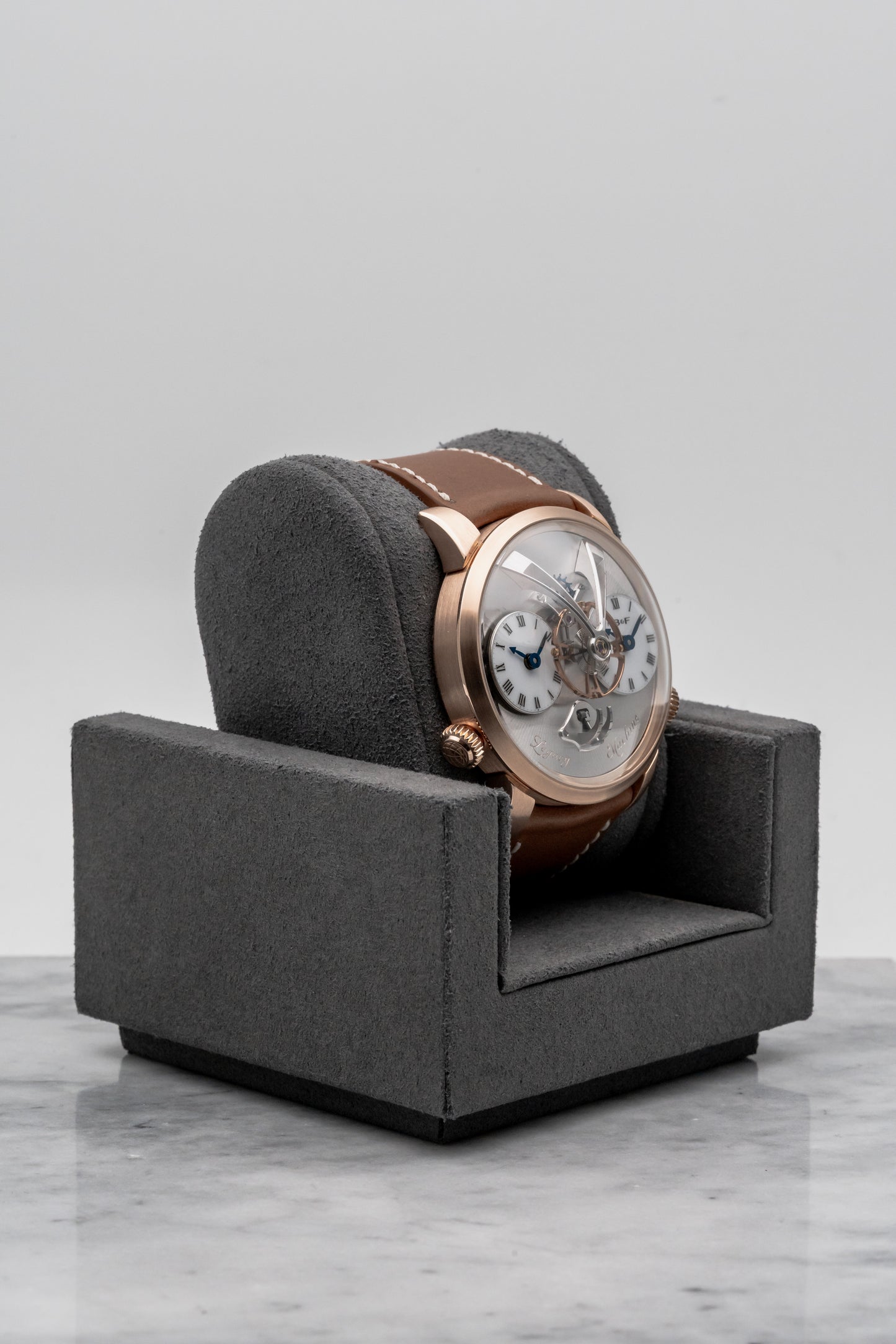 MB&F Legacy Machine No.1 Dual Time, Silver Dial