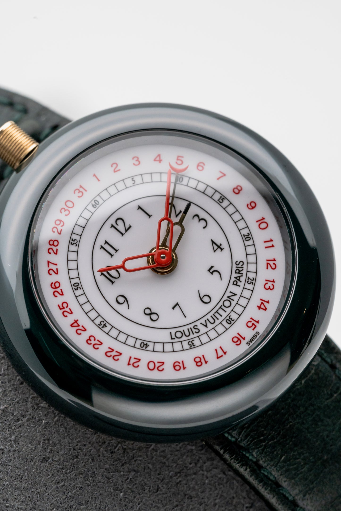 Louis Vuitton Monterey II White Dial