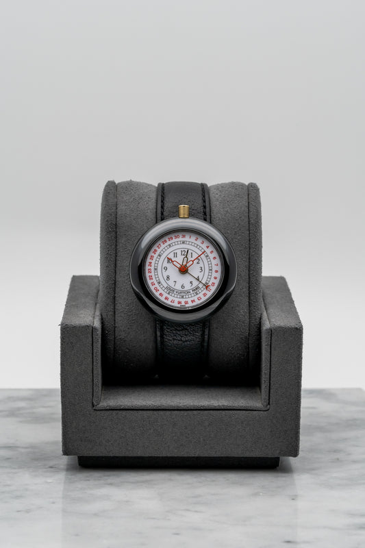 Louis Vuitton Monterey II Black Ceramic & Yellow Gold