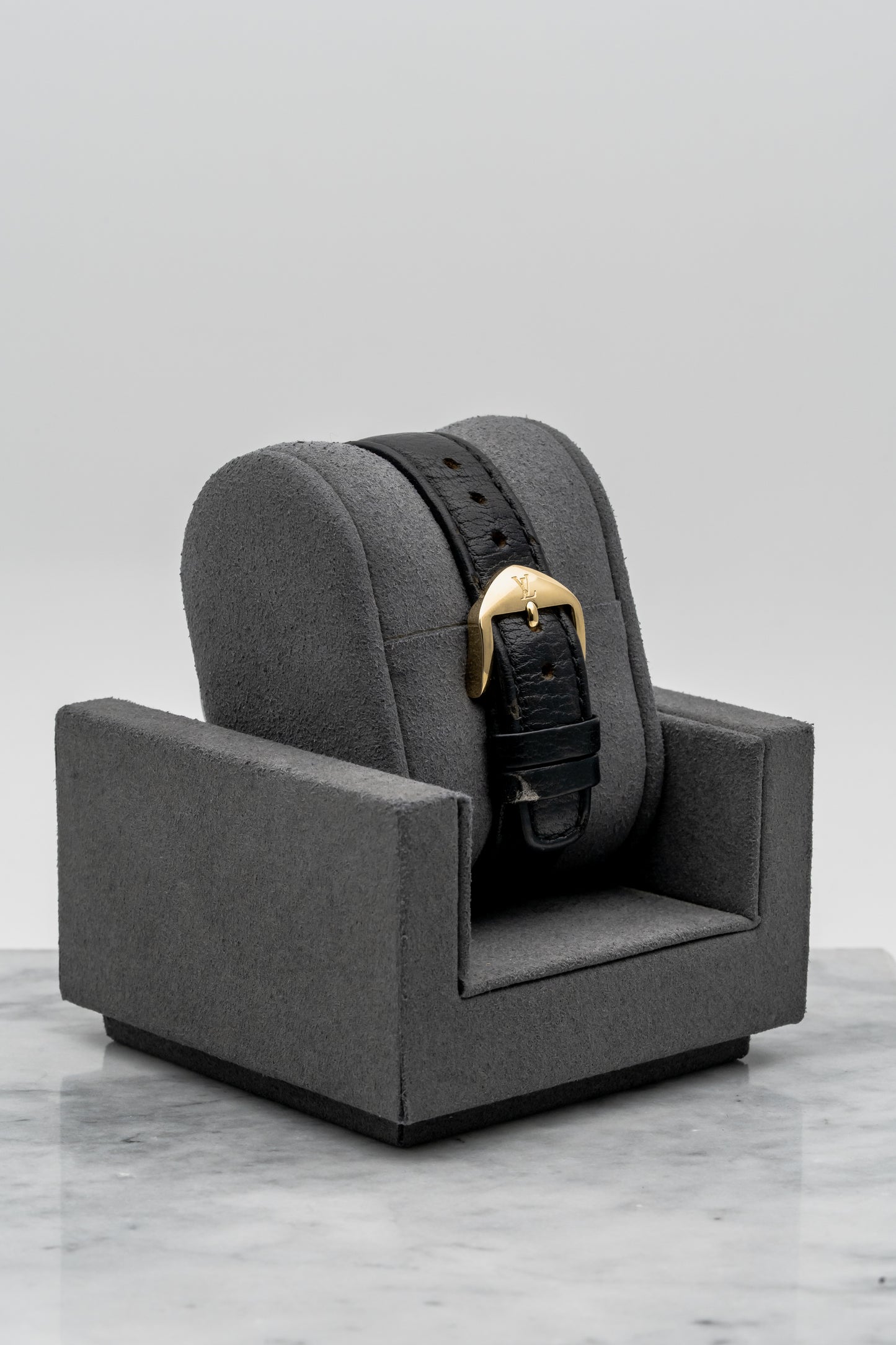 Louis Vuitton Monterey II Black Ceramic & Yellow Gold