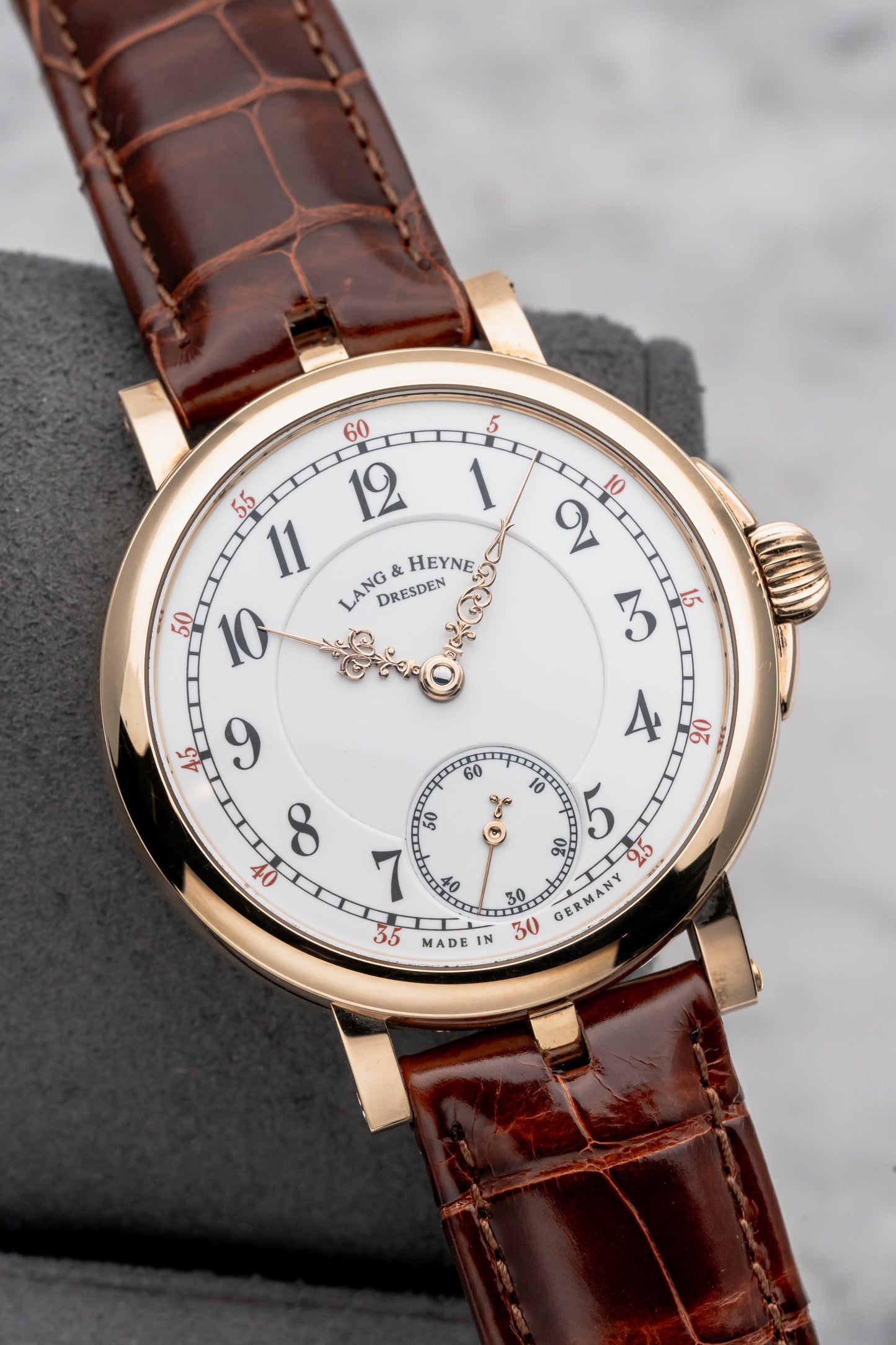 Lang & Heyne Friedrich August White Dial