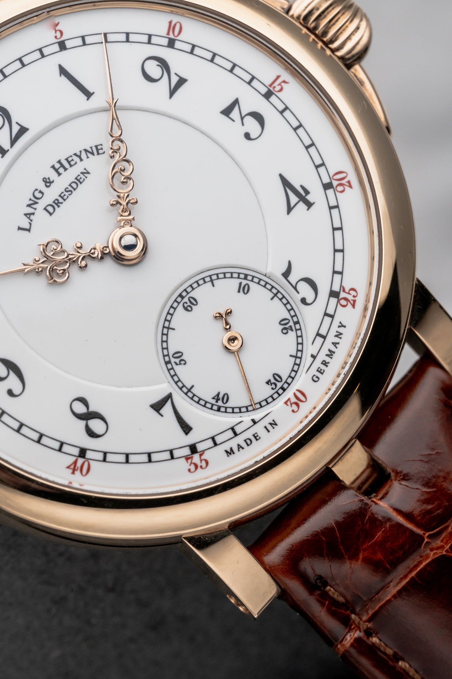 Lang & Heyne Friedrich August White Dial