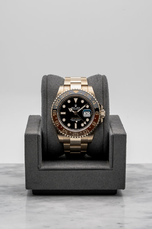 Rolex GMT-Master II Rootbeer 126715CHNR, Black Dial