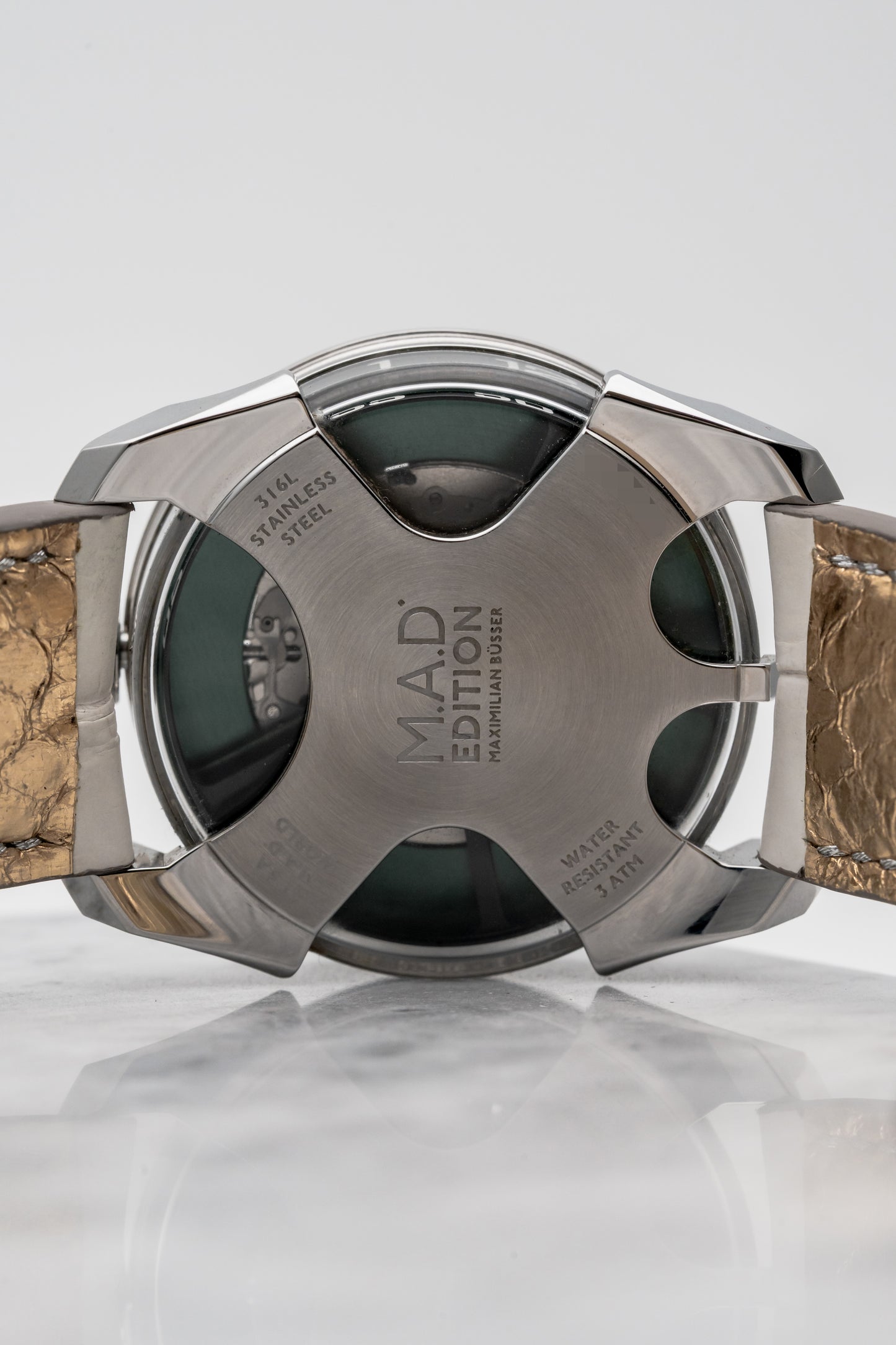 MB&F M.A.D.1 “Lucky Clover” Green Dial