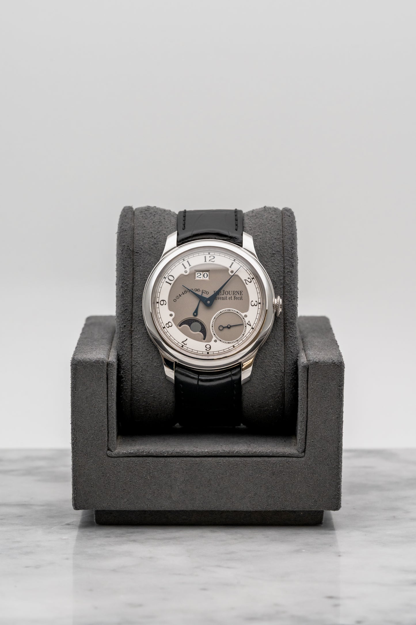 F.P. Journe Octa Divine Lune Platinum Silver Dial