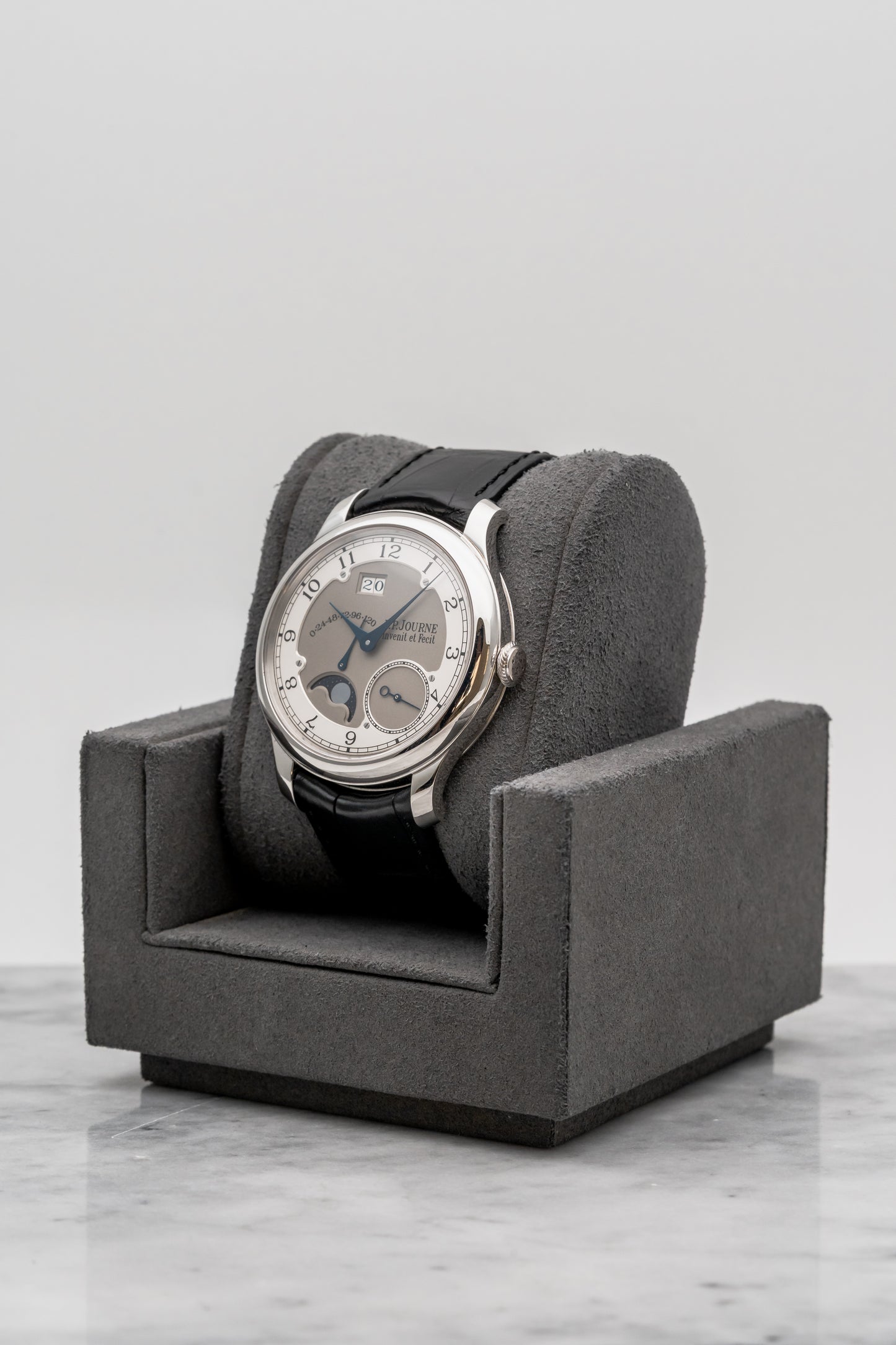 F.P. Journe Octa Divine Lune Platinum Silver Dial