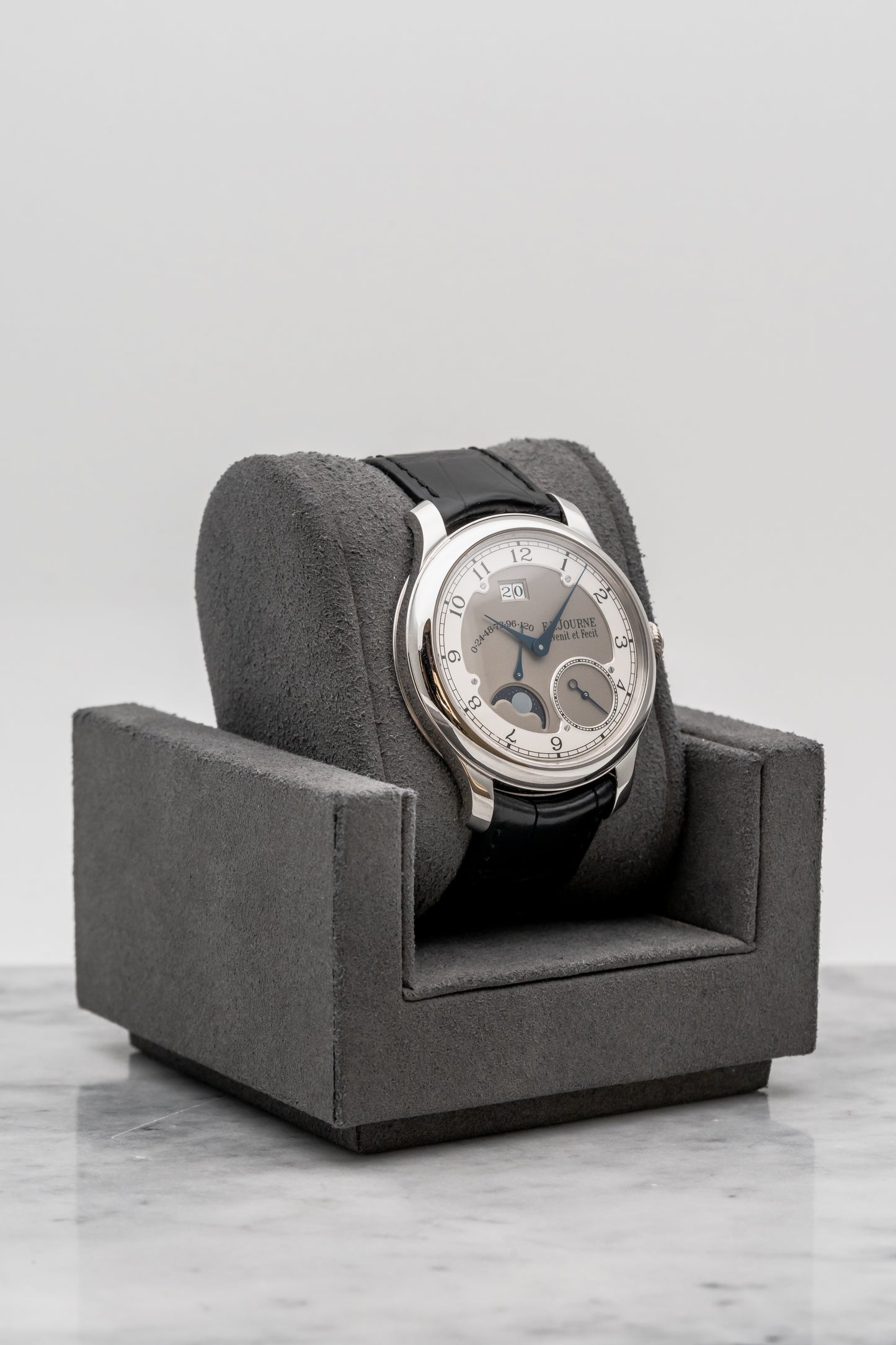 F.P. Journe Octa Divine Lune Platinum Silver Dial