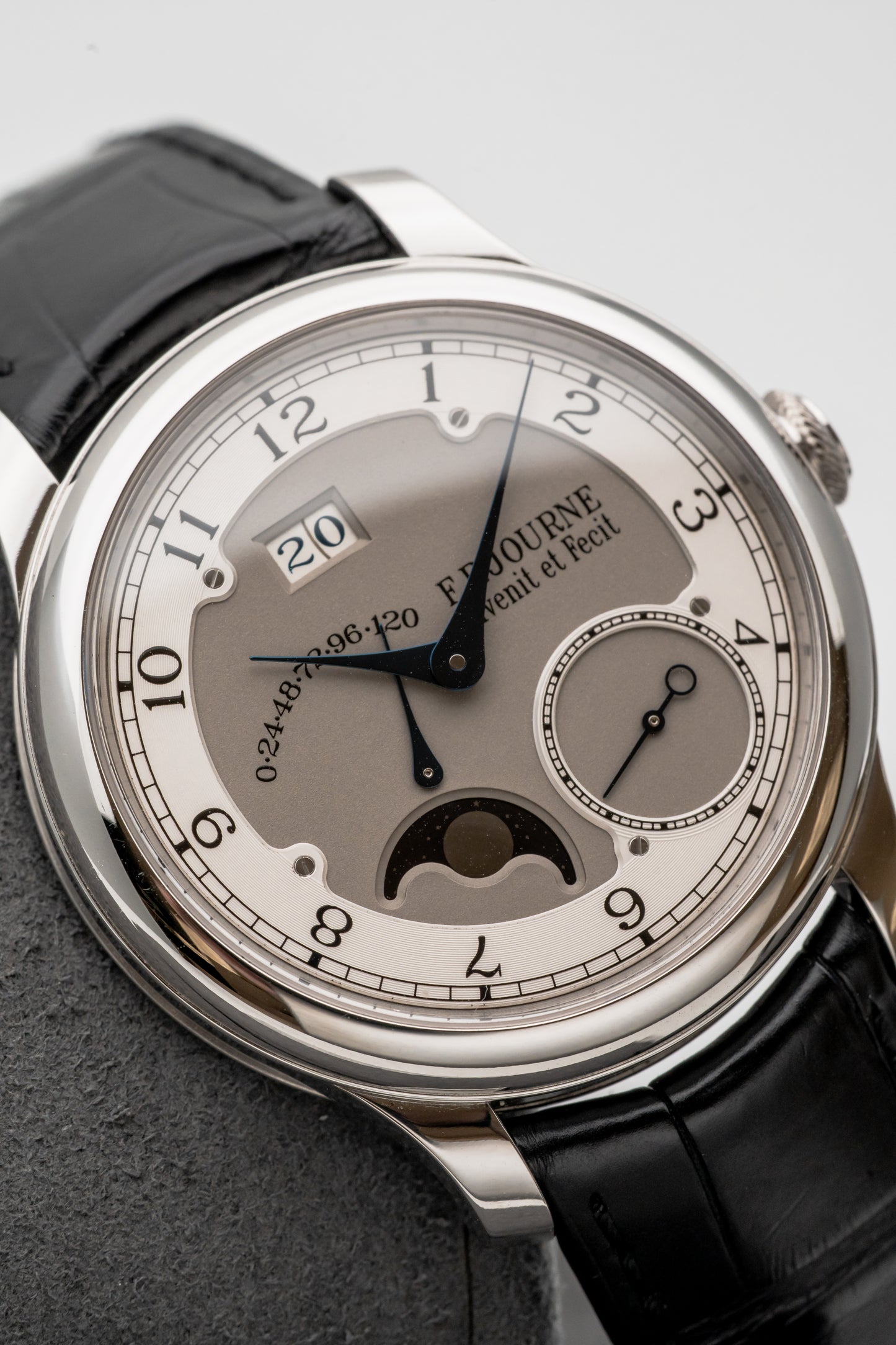 F.P. Journe Octa Divine Lune Platinum Silver Dial