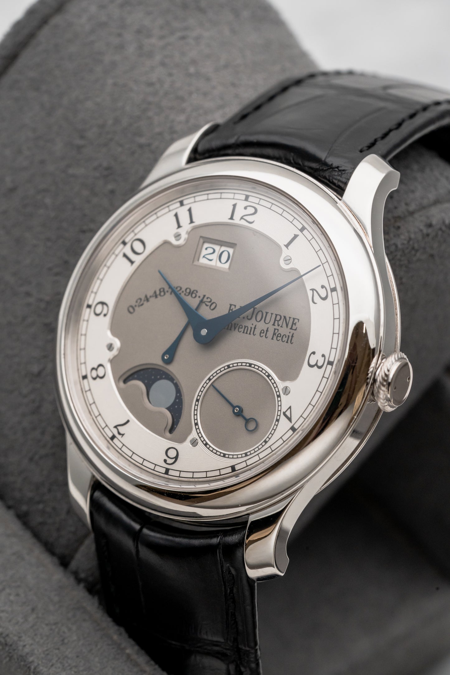 F.P. Journe Octa Divine Lune Platinum Silver Dial