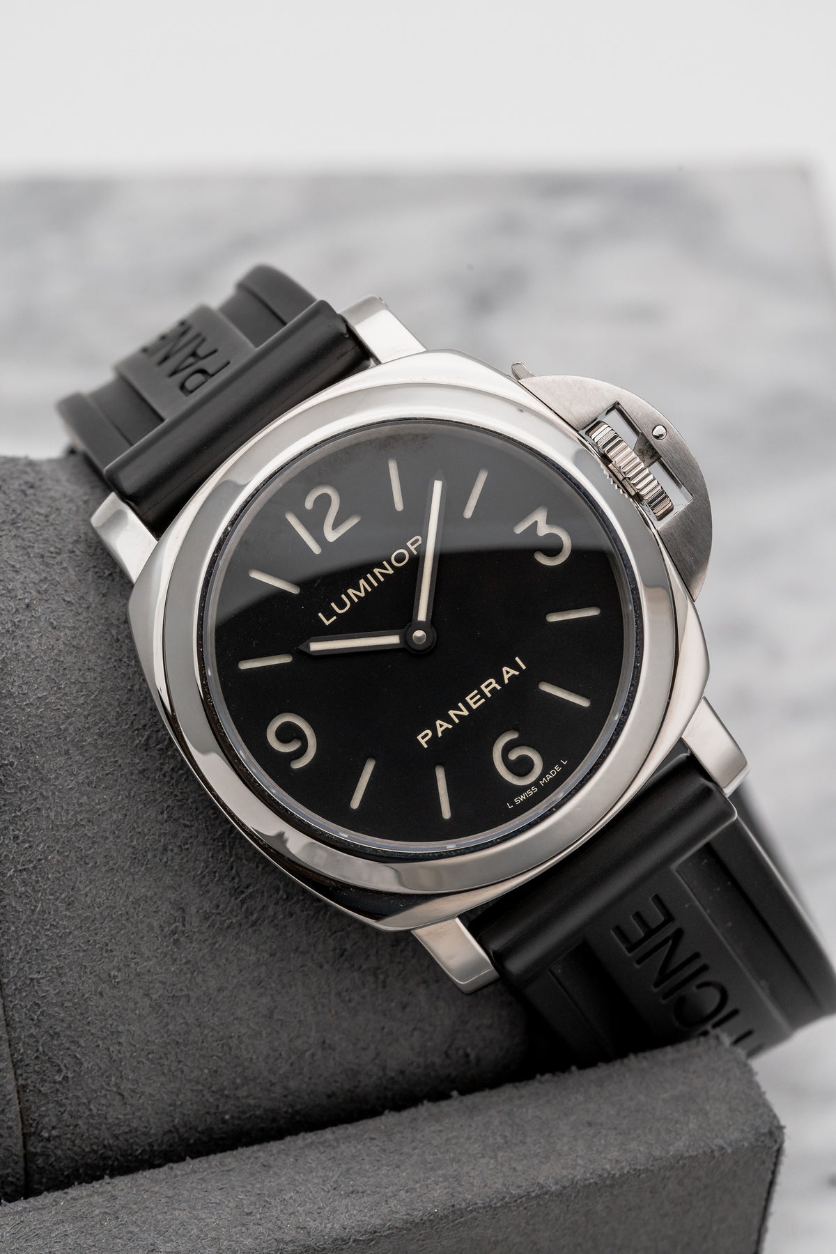 Panerai Luminor Base Logo PAM00112 Black Dial