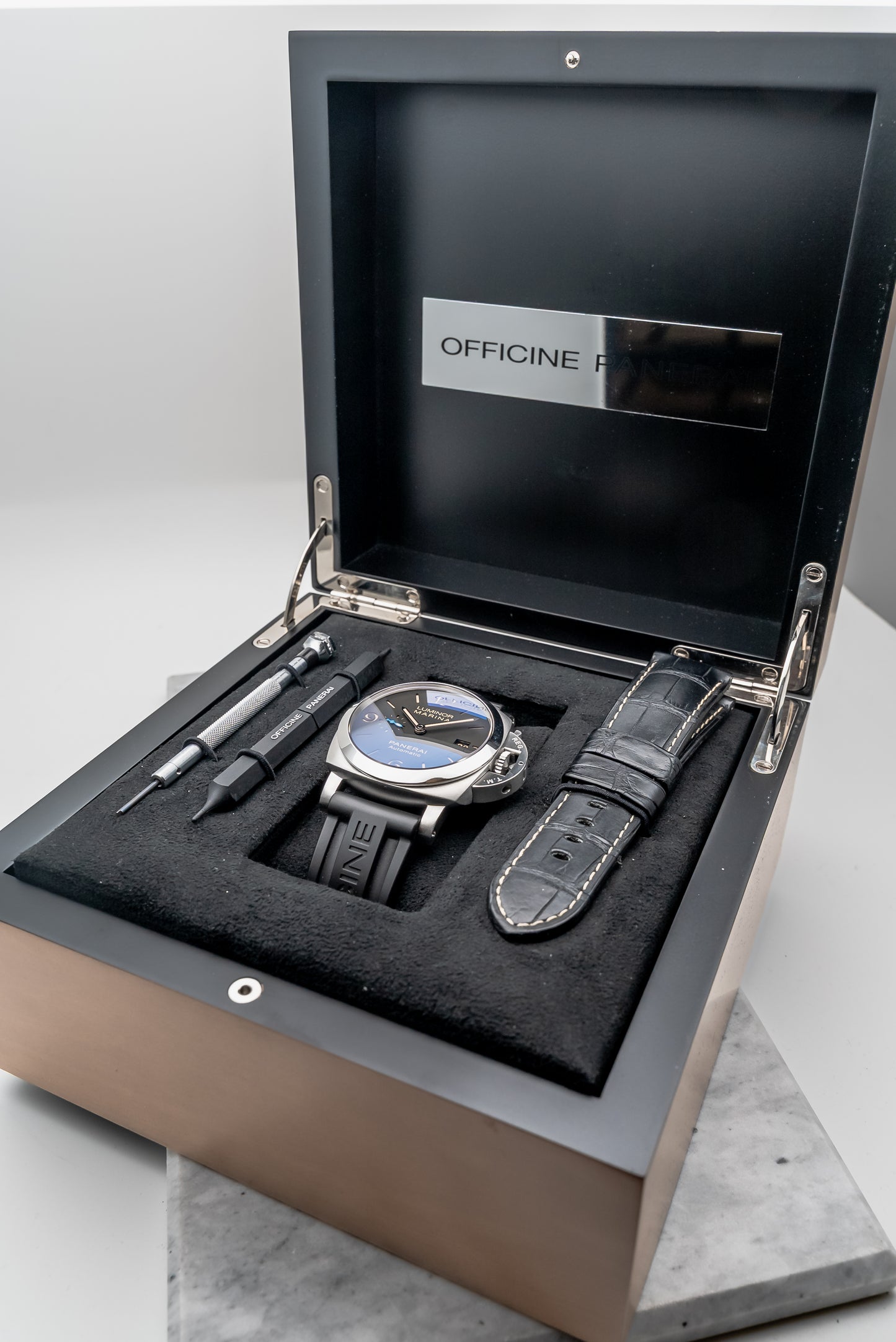 Panerai Luminor Marina PAM01312 Stainless Steel, Black Dial