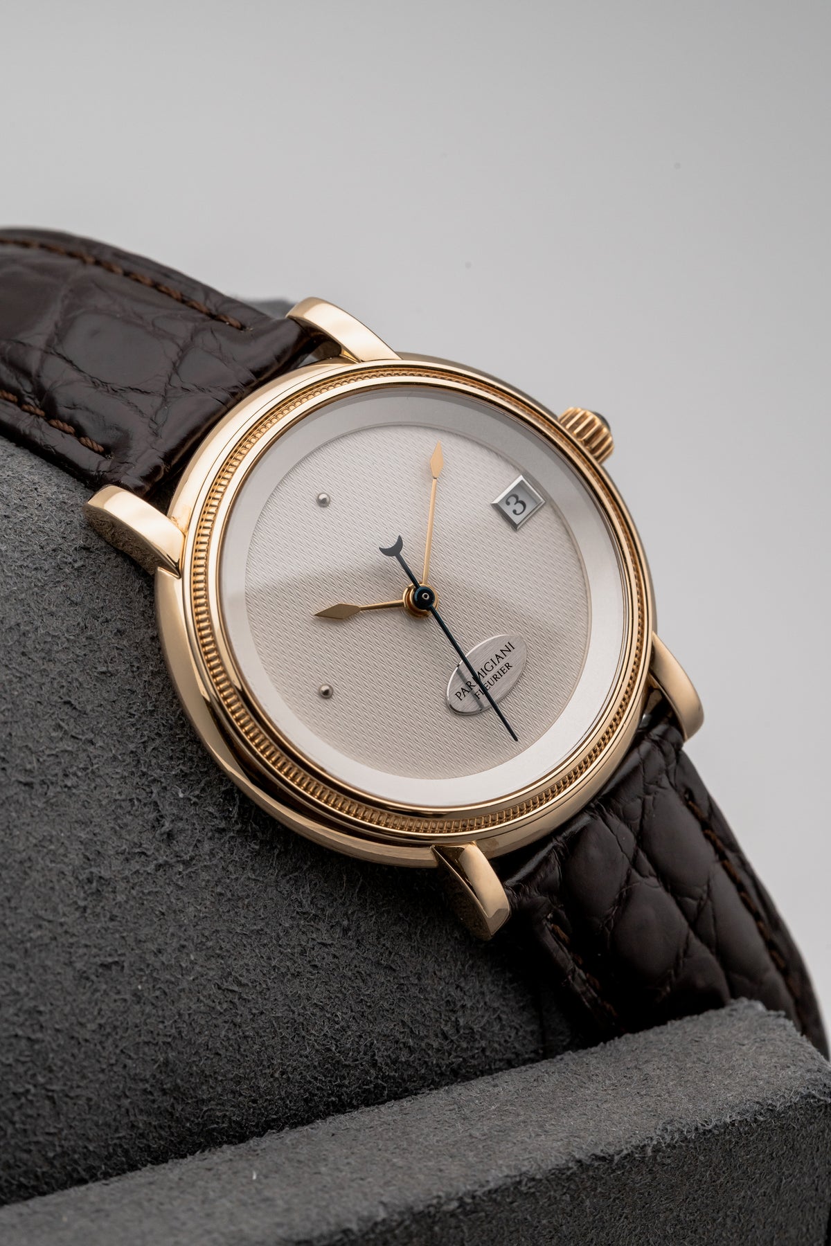 Parmigiani Fleurier Toric Classic PF000008 Barleycorn Guilloché Dial