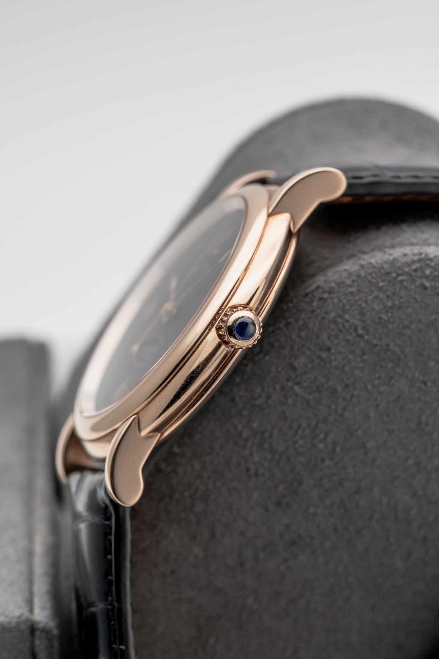 Parmigiani Fleurier Basica Chronometer Rose Gold C04442 Black Dial, Rose Gold