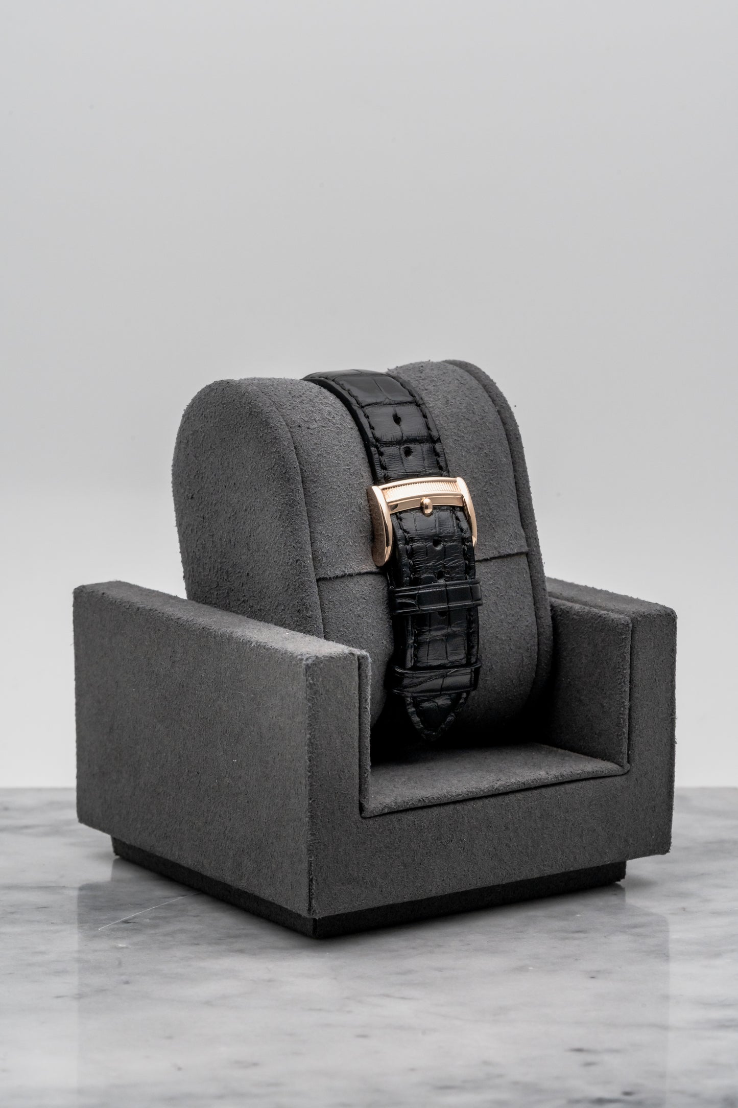 Parmigiani Fleurier Basica Chronometer Rose Gold C04442 Black Dial, Rose Gold